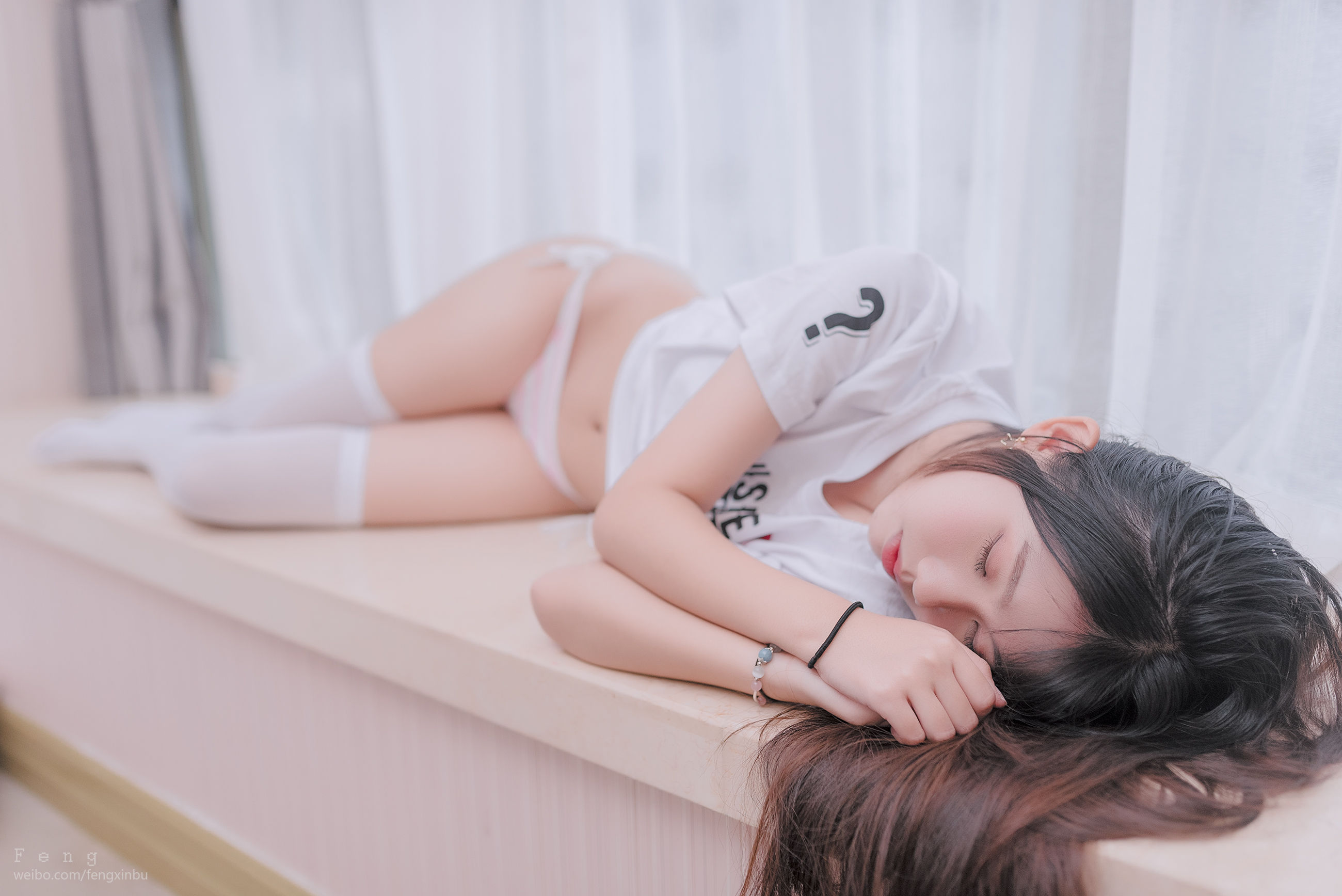NO.040 纯纯女孩性感白丝-图17