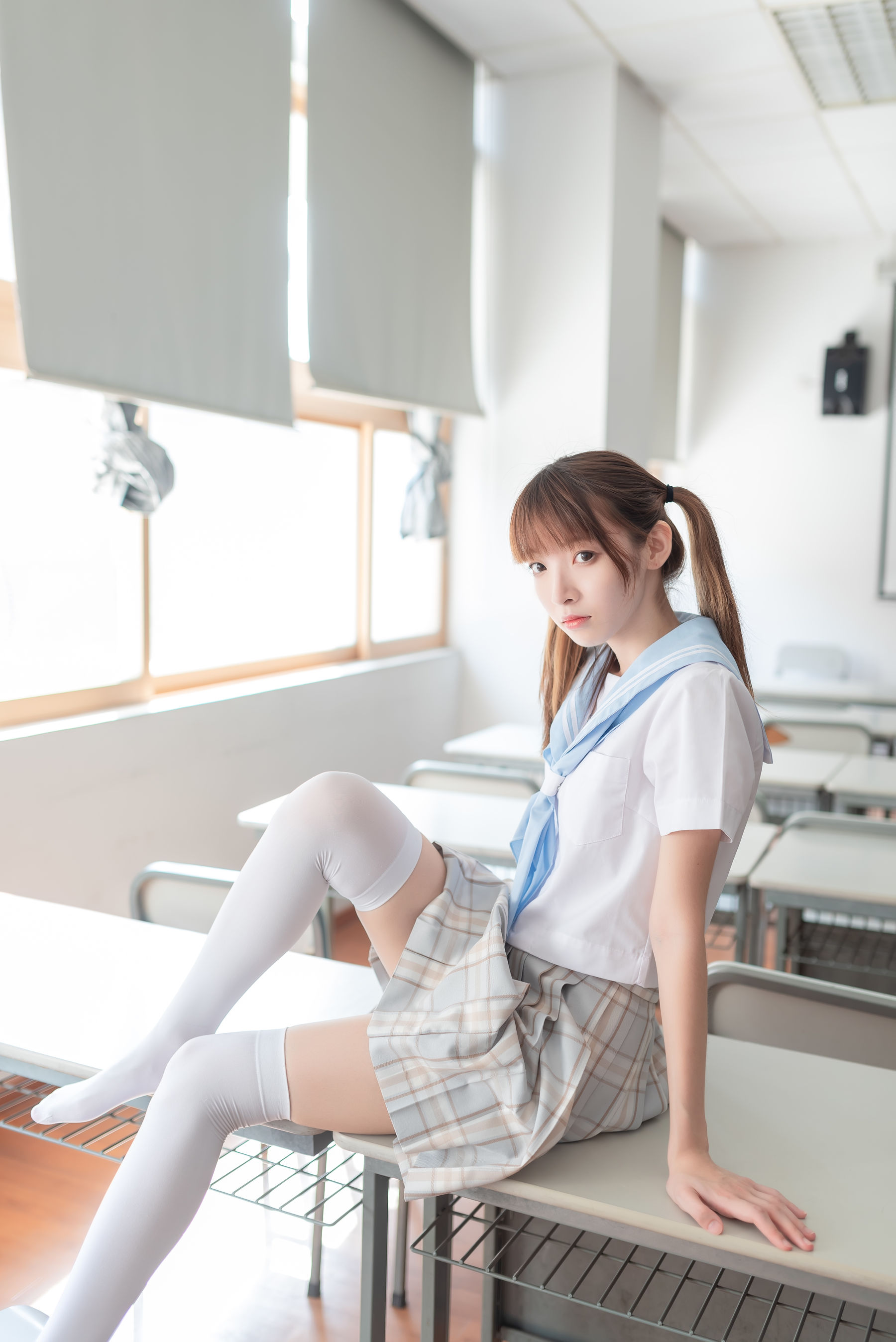 NO.041 教室水手服白丝-图1