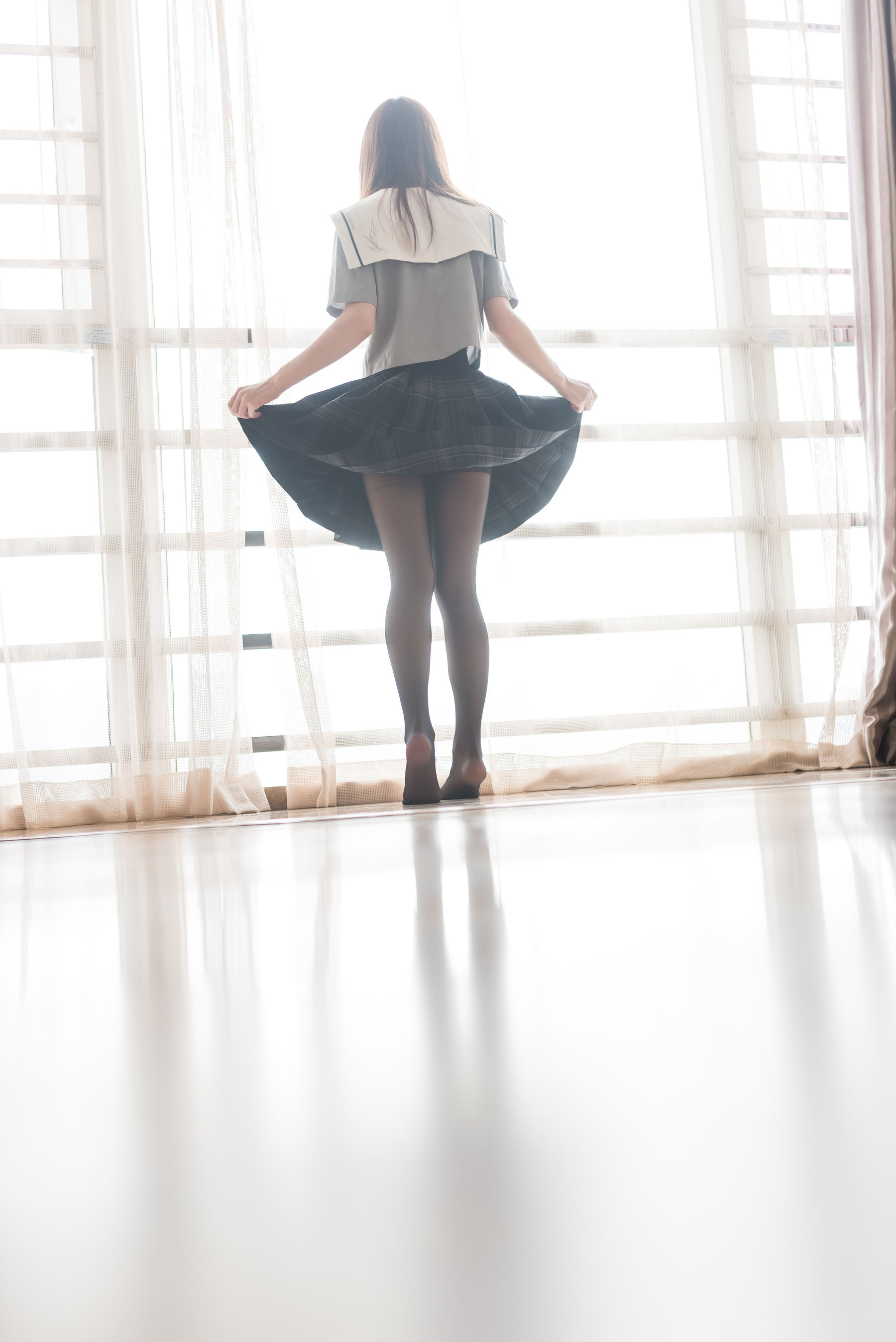 NO.044 黑丝短裙 写真集-图42