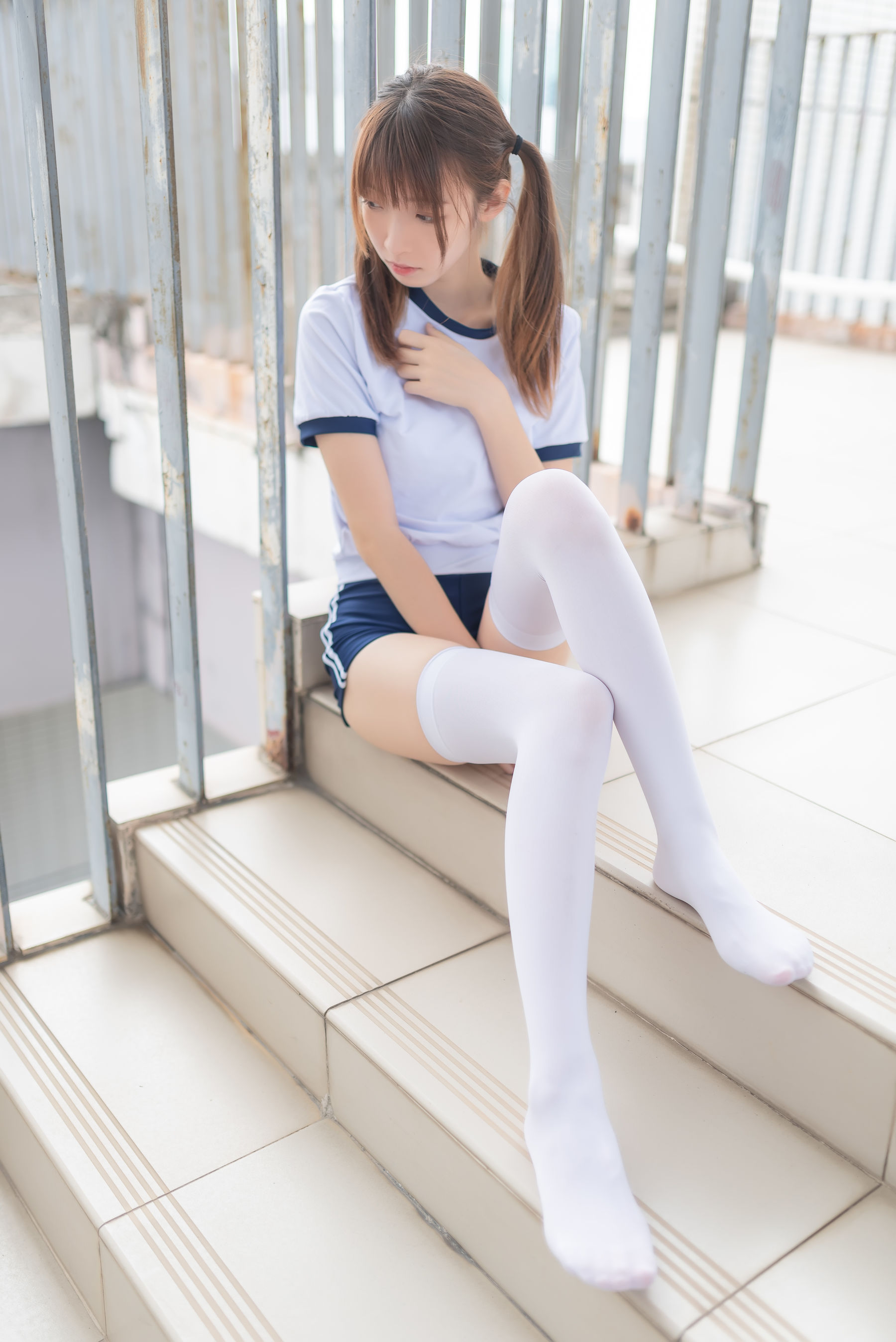NO.045 清新体操服白丝女孩 写真集-图38