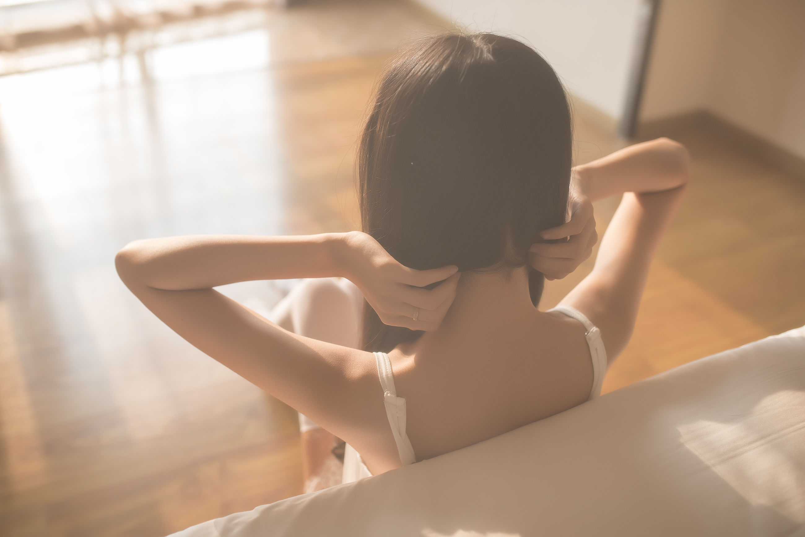 NO.046 白丝蕾丝睡衣-图12