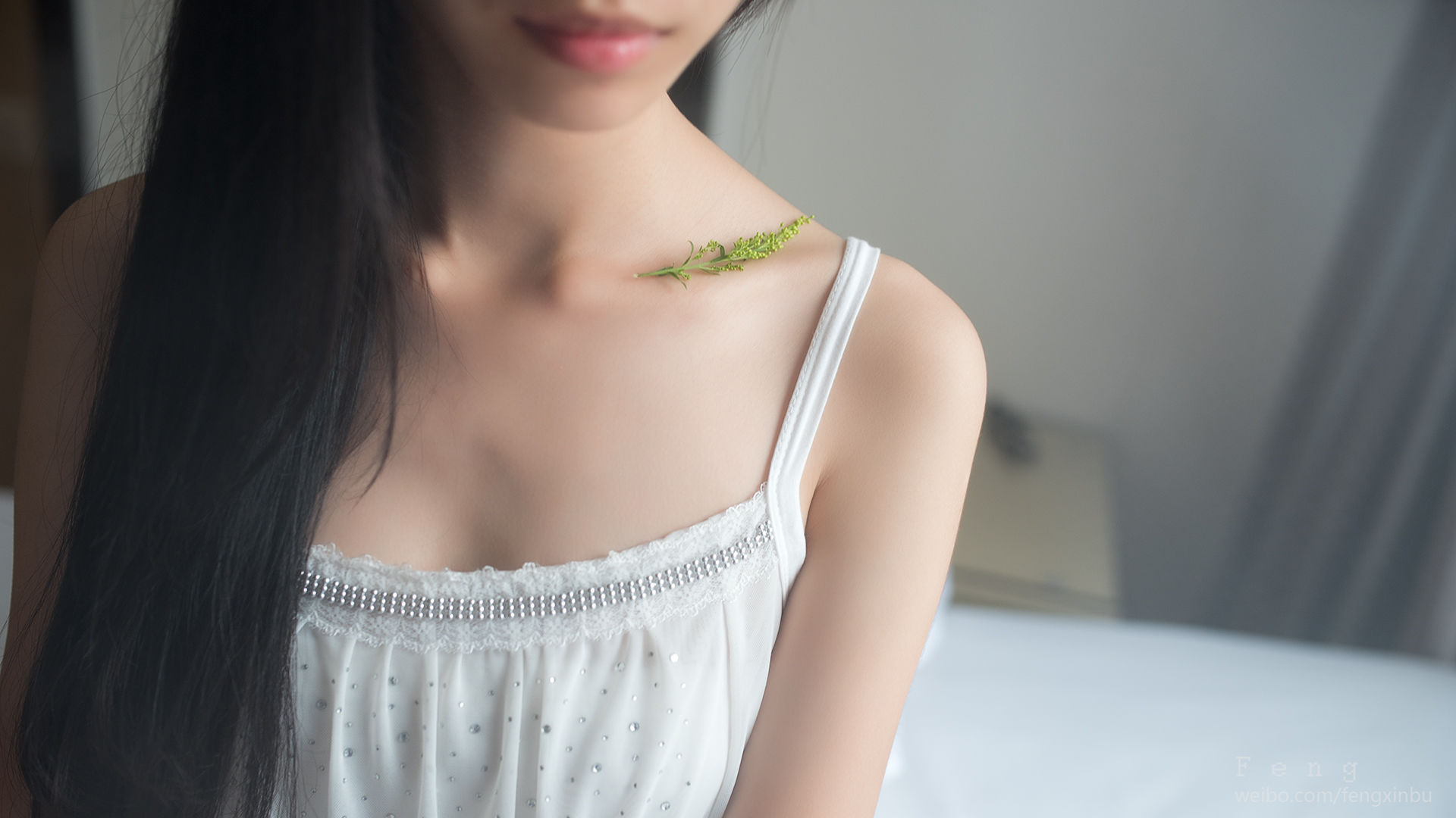 NO.046 白丝蕾丝睡衣-图41