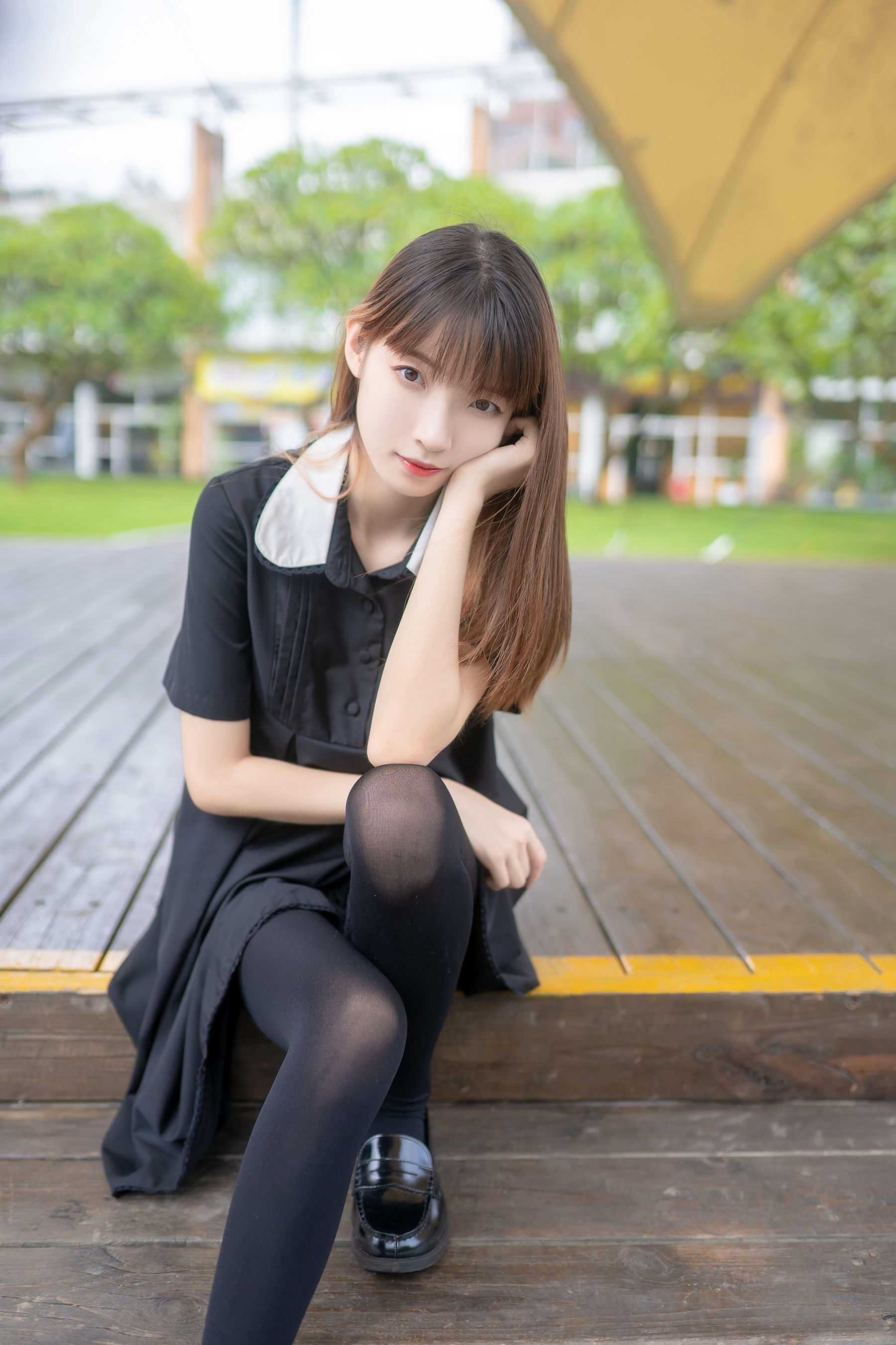 NO.064 户外黑丝长腿-图36