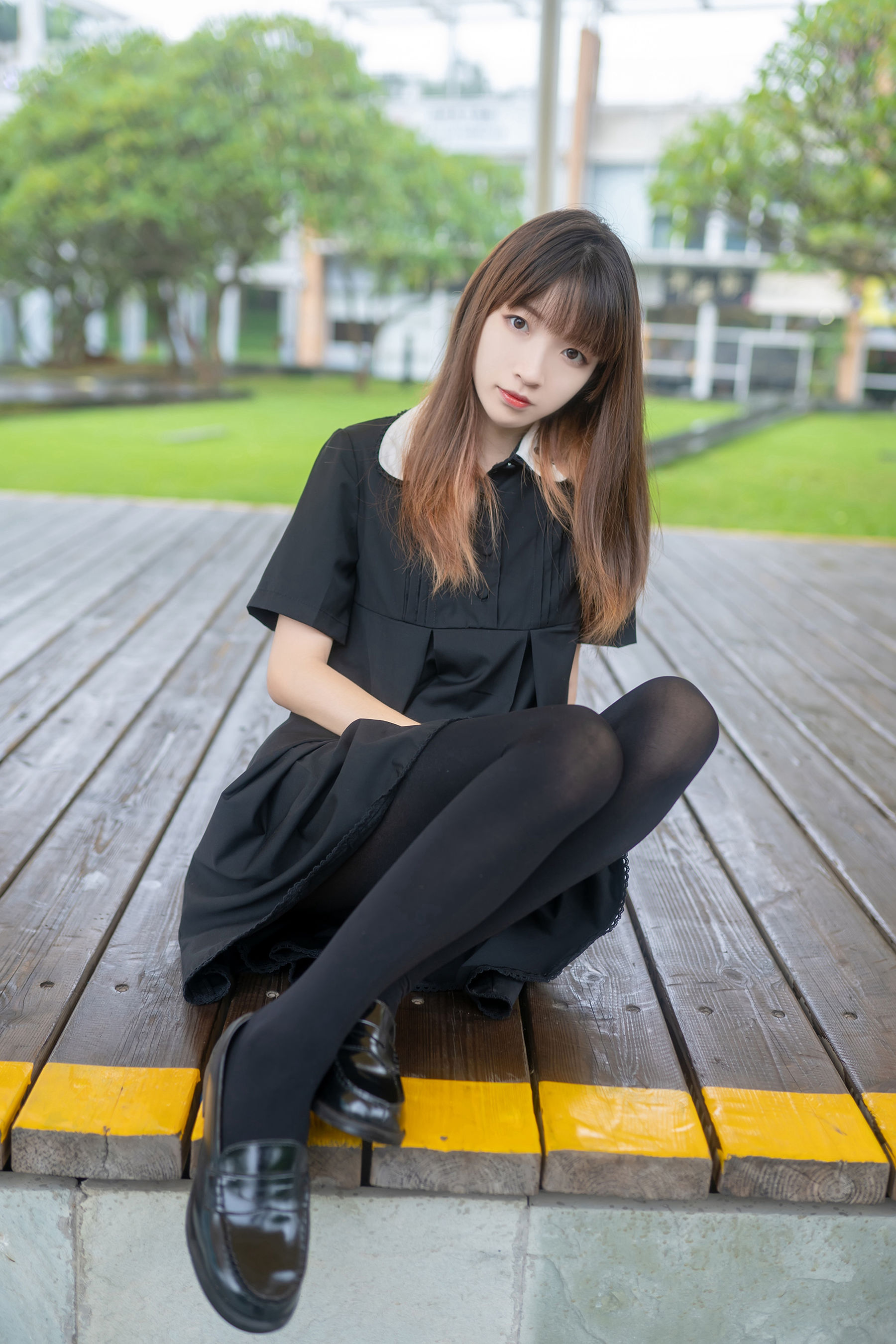 NO.064 户外黑丝长腿-图6