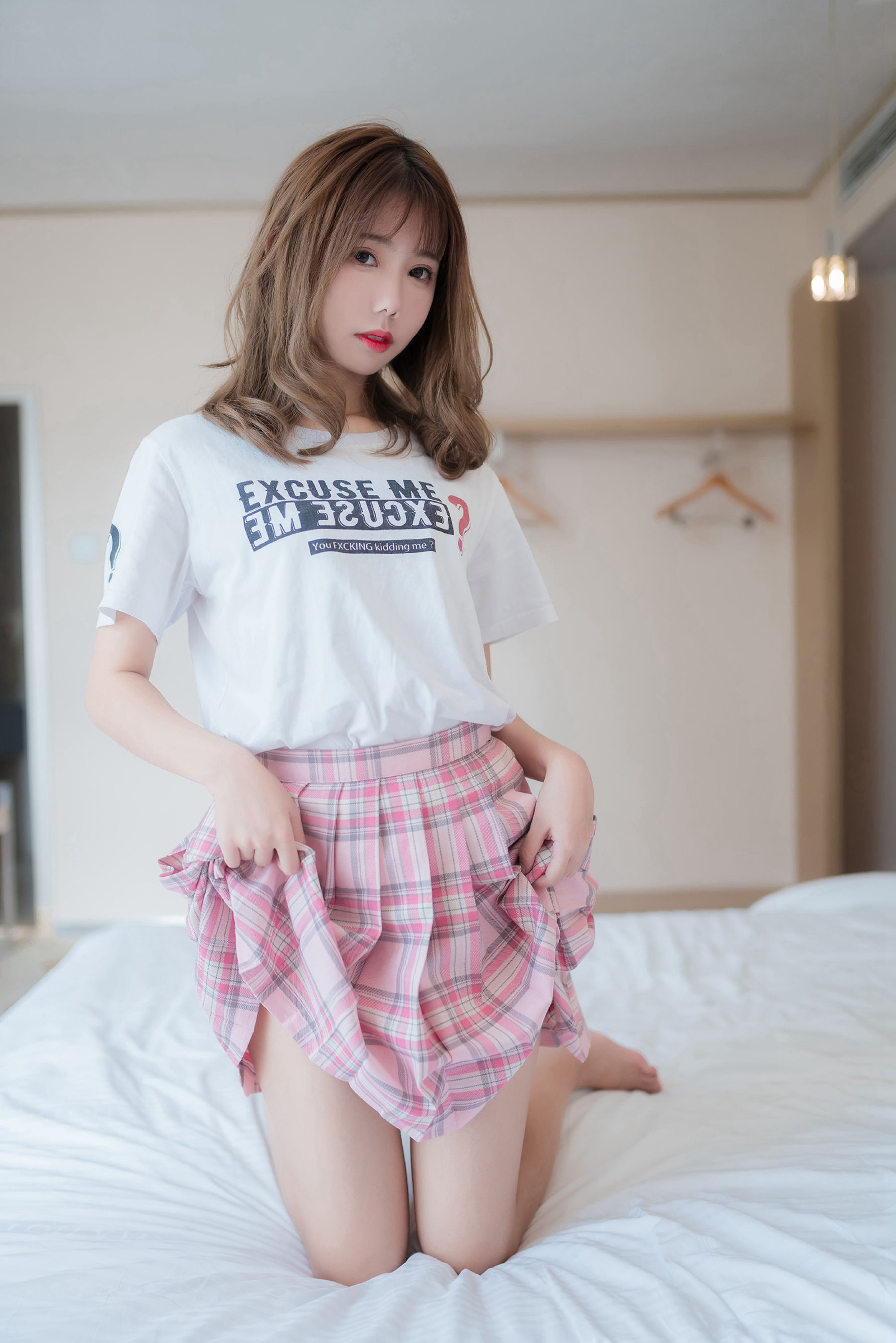NO.066 超美气质格子裙少女-图33