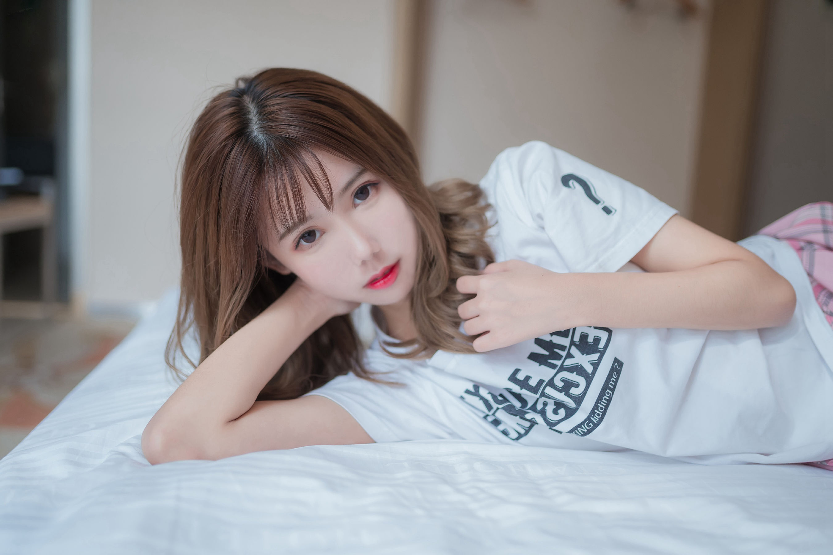 NO.066 超美气质格子裙少女-图41