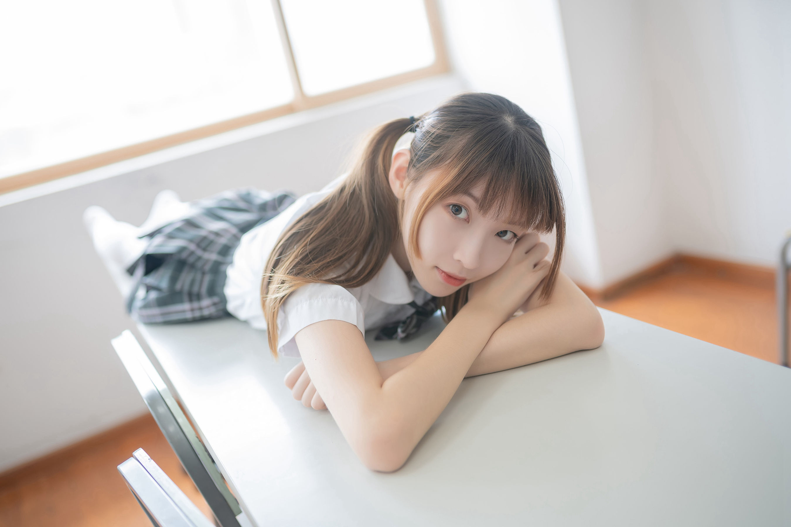 NO.069 教室白丝长腿-图3