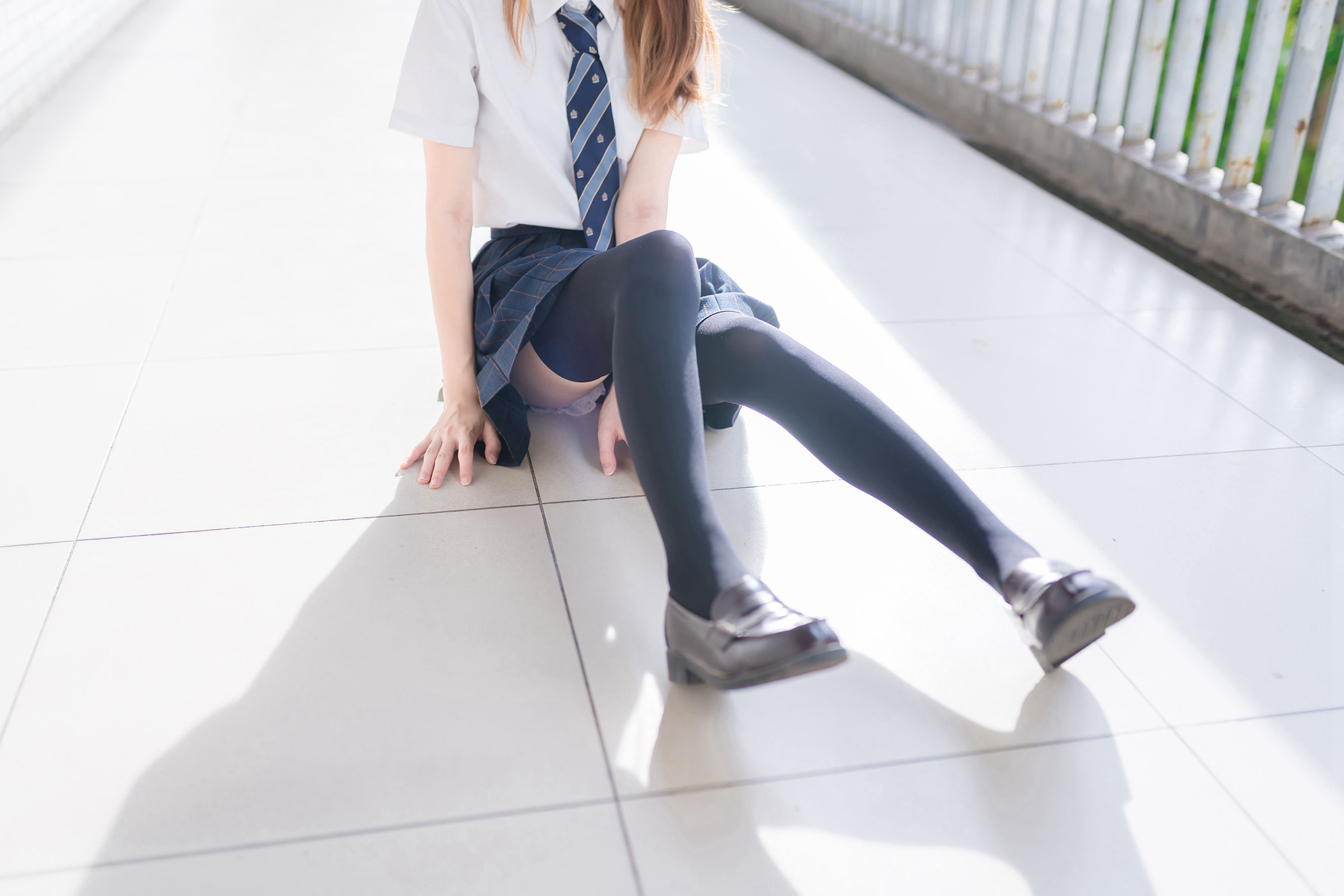 NO.070 午后阳光下的黑丝学妹-图5