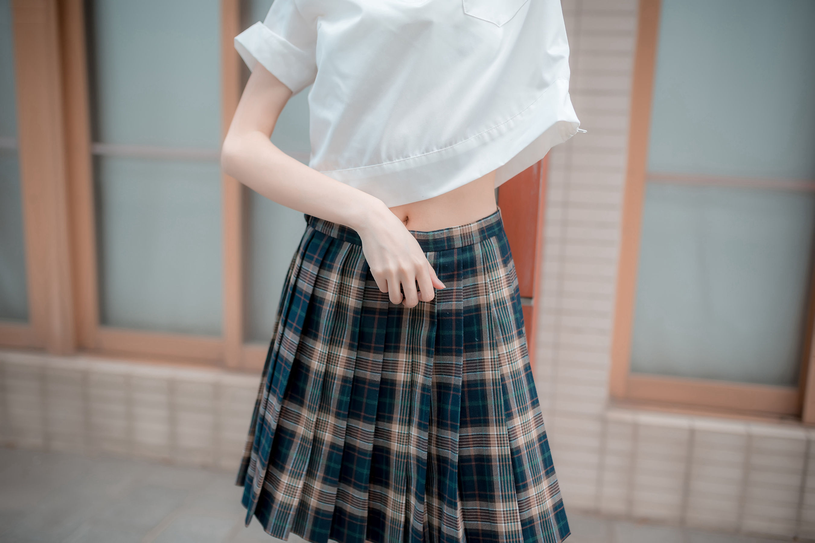 NO.074 JK黑丝长筒袜-图5