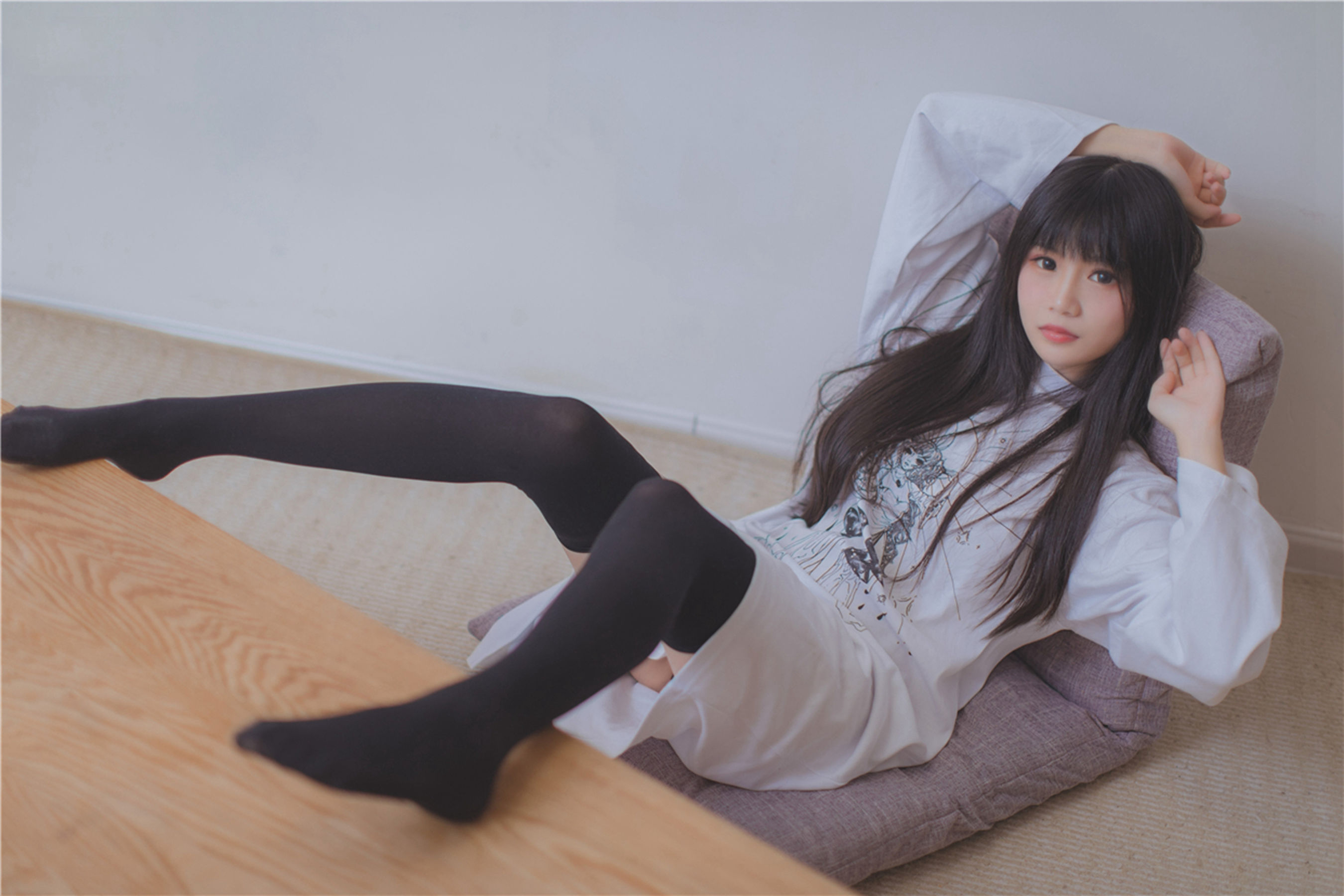 NO.079 长发的黑丝学妹-图16