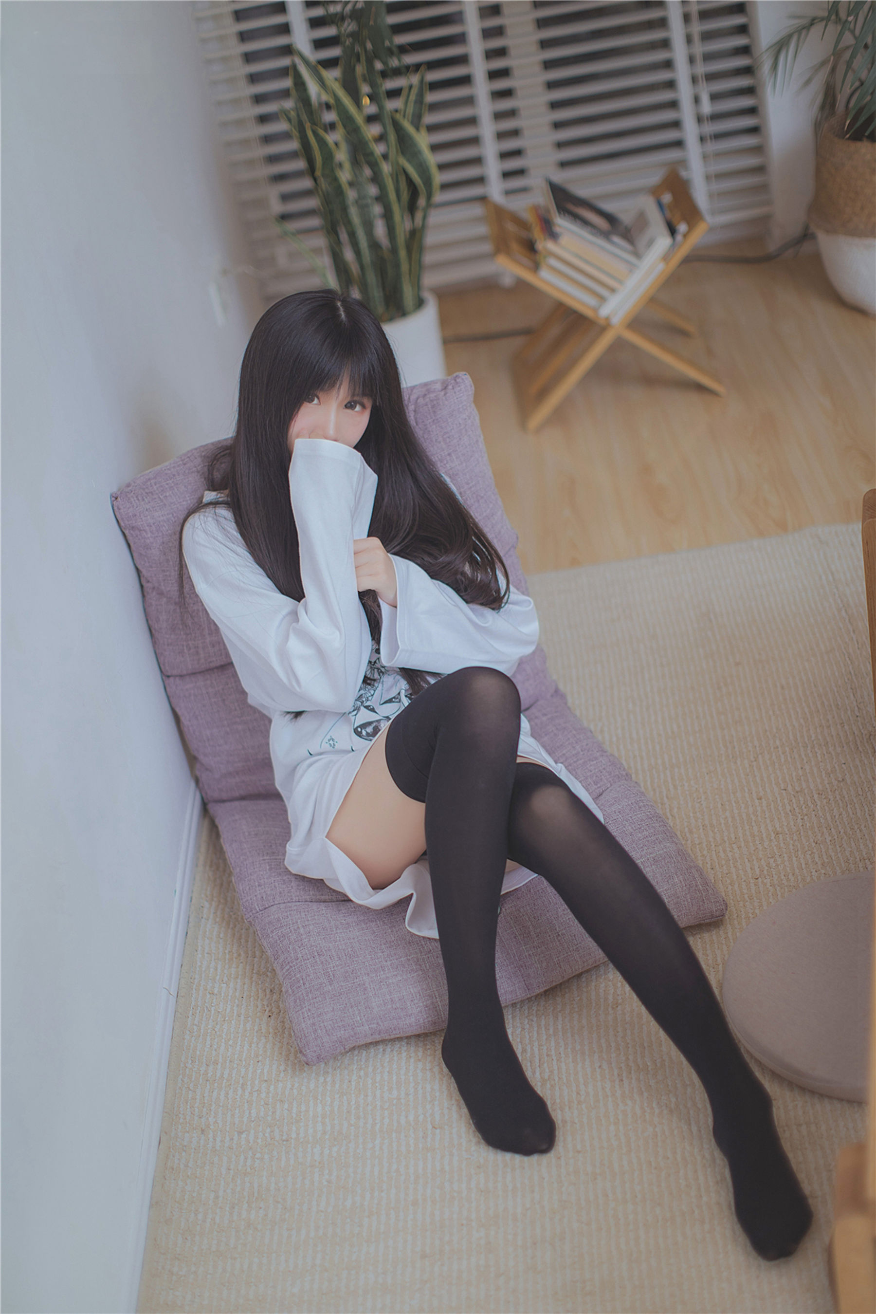 NO.079 长发的黑丝学妹-图25