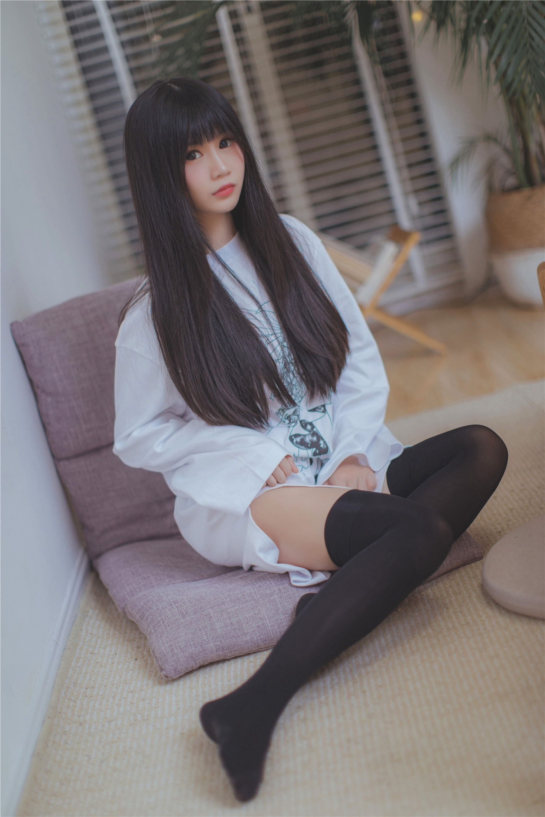 NO.079 长发的黑丝学妹-图27