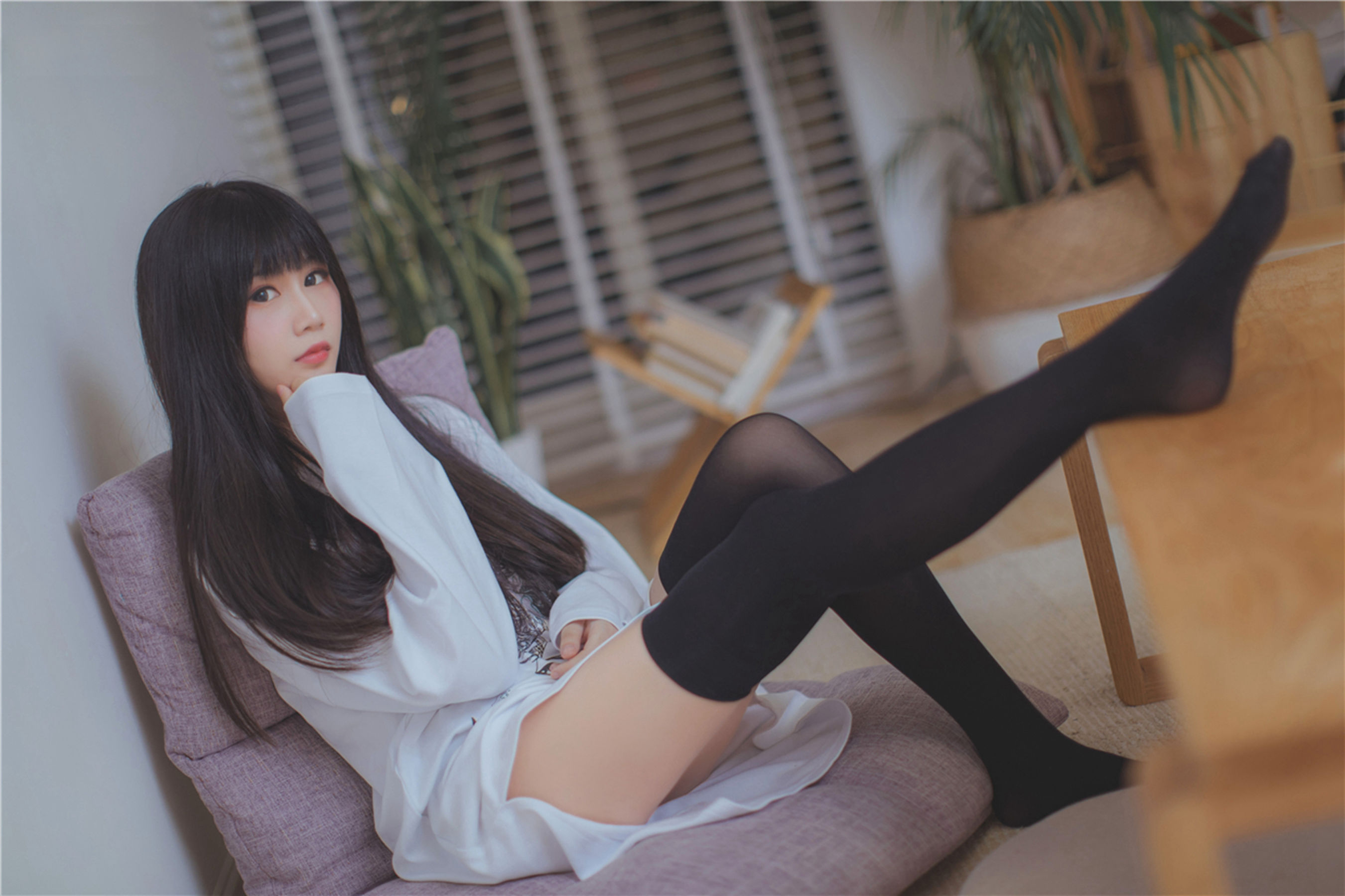 NO.079 长发的黑丝学妹-图28