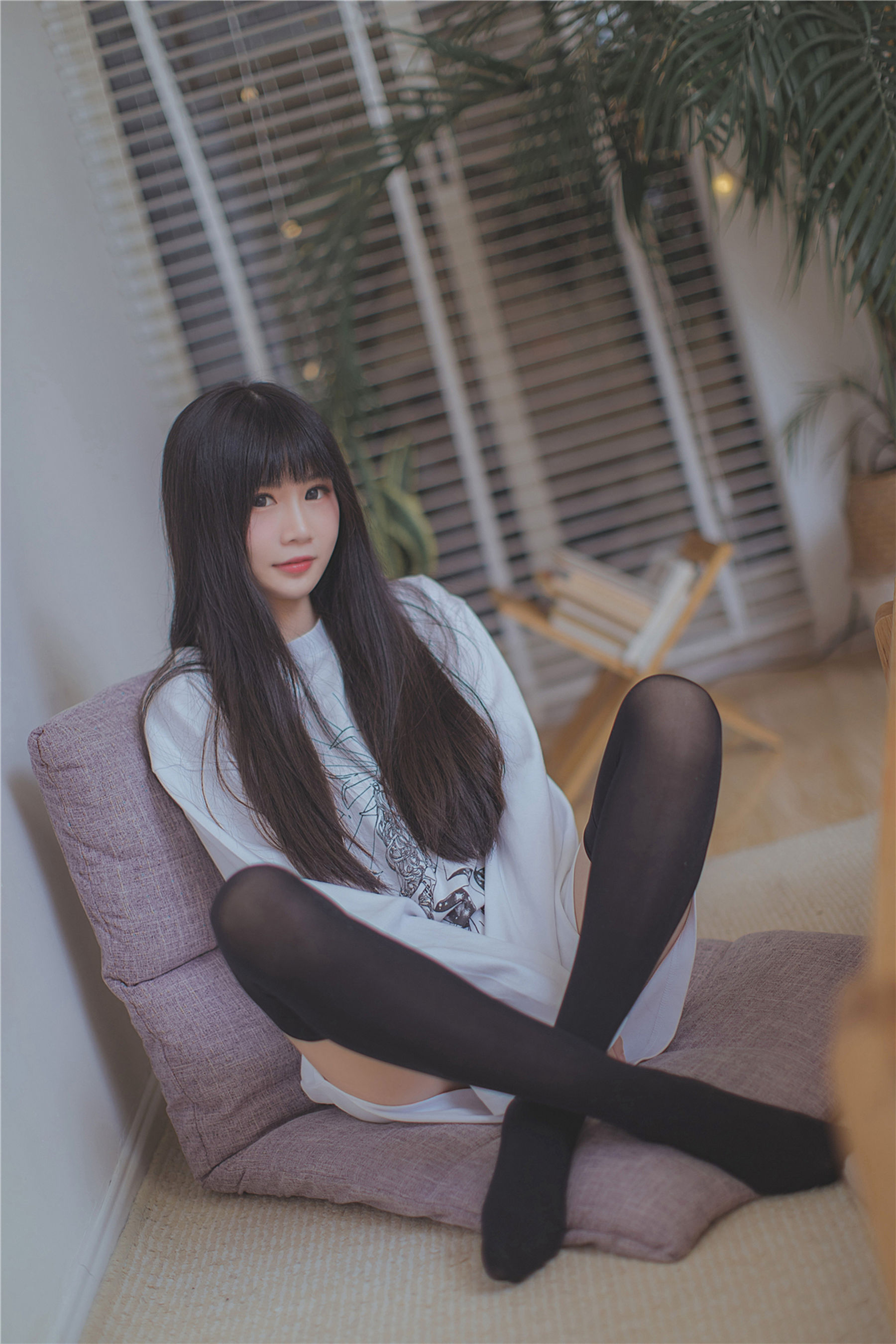 NO.079 长发的黑丝学妹-图29