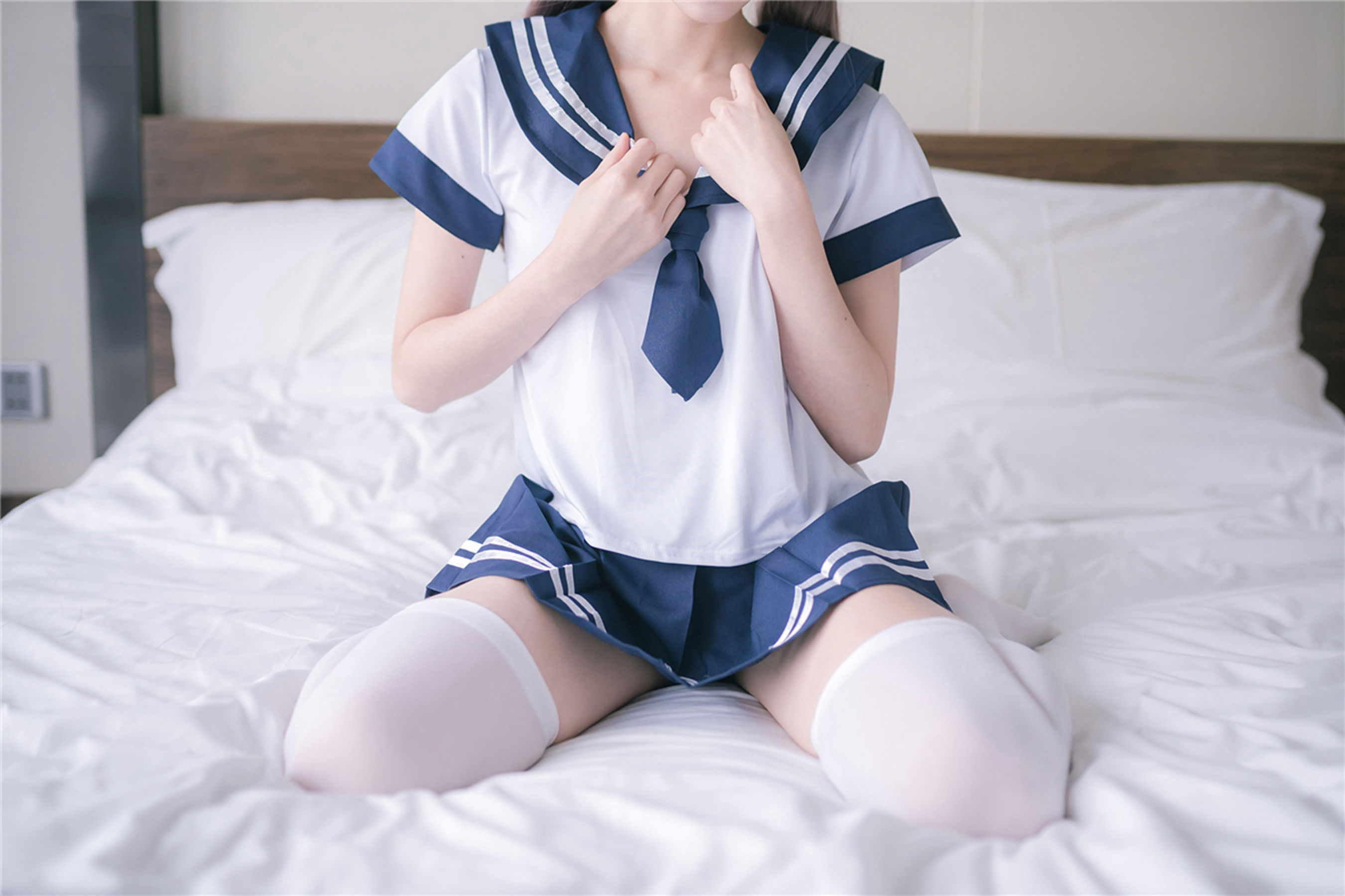NO.084 白丝水手服-图19