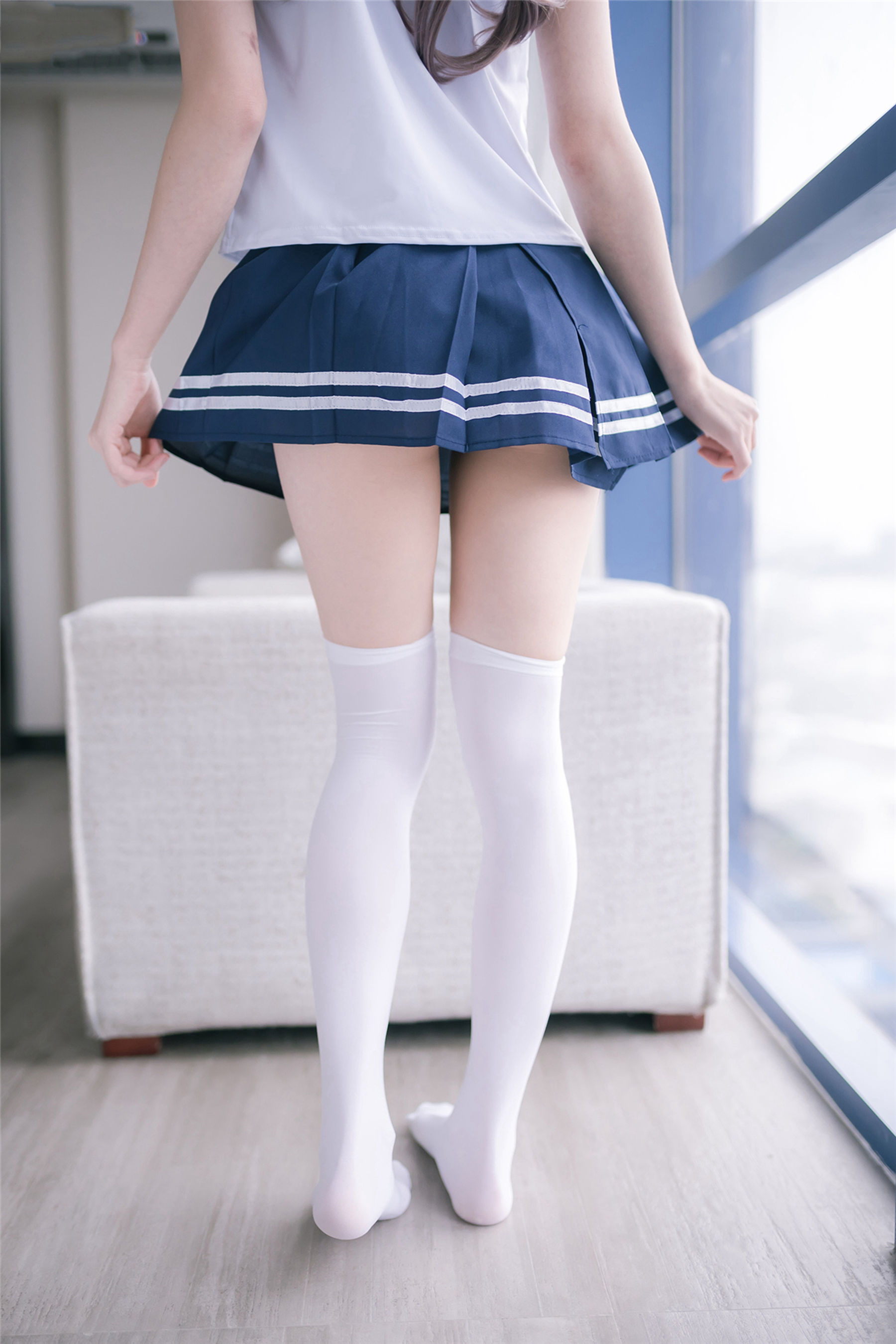 NO.084 白丝水手服-图2