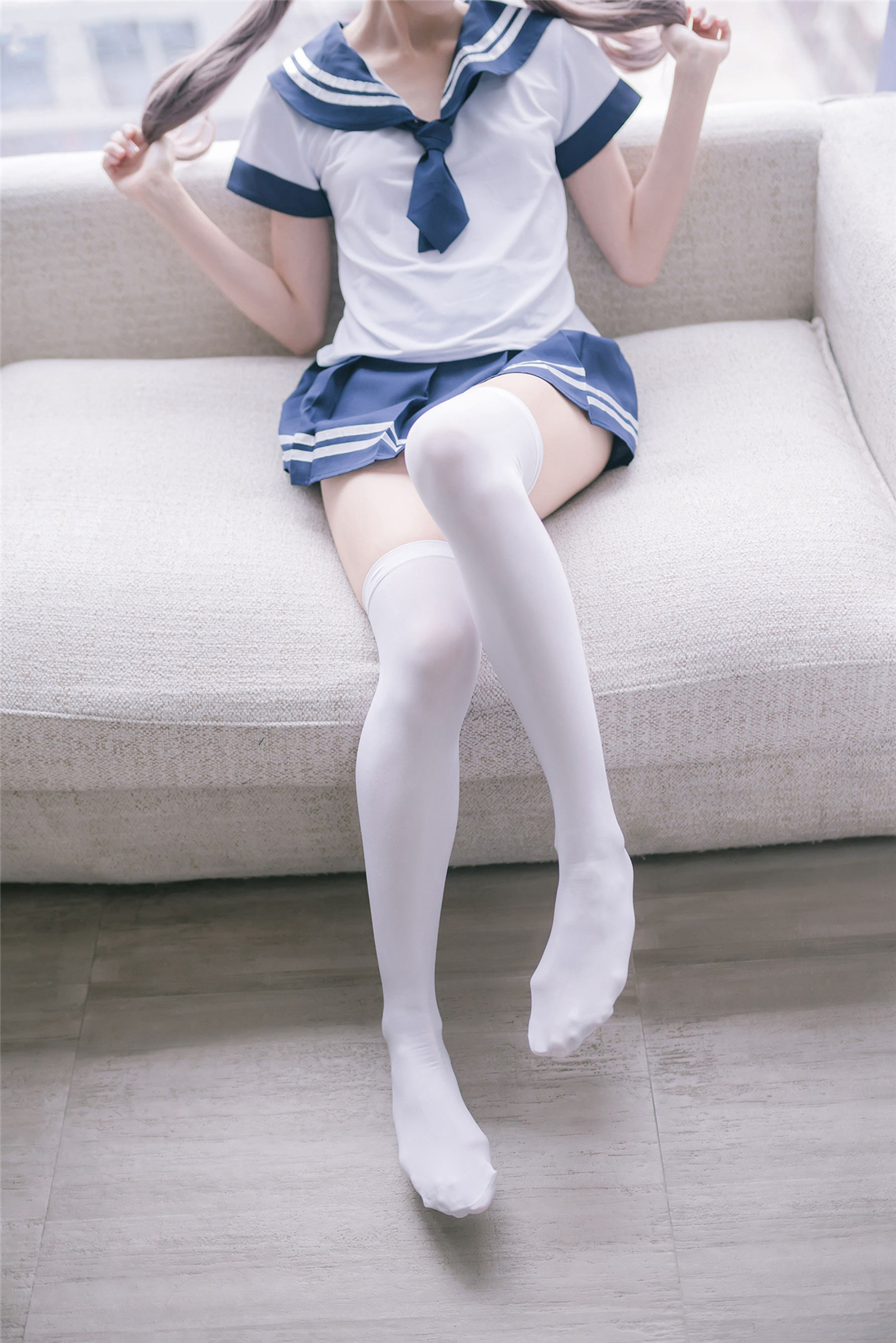 NO.084 白丝水手服-图40