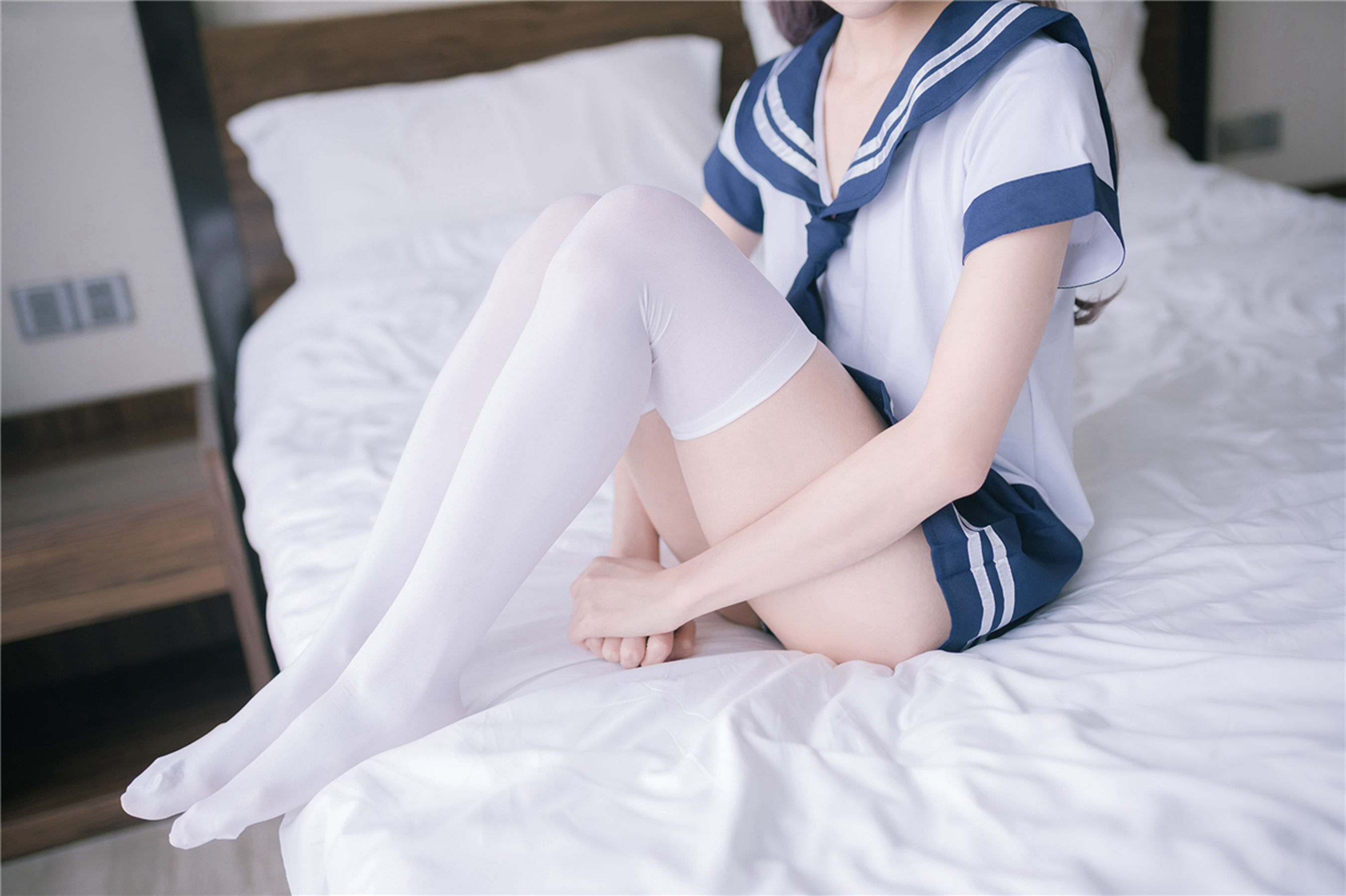 NO.084 白丝水手服-图8