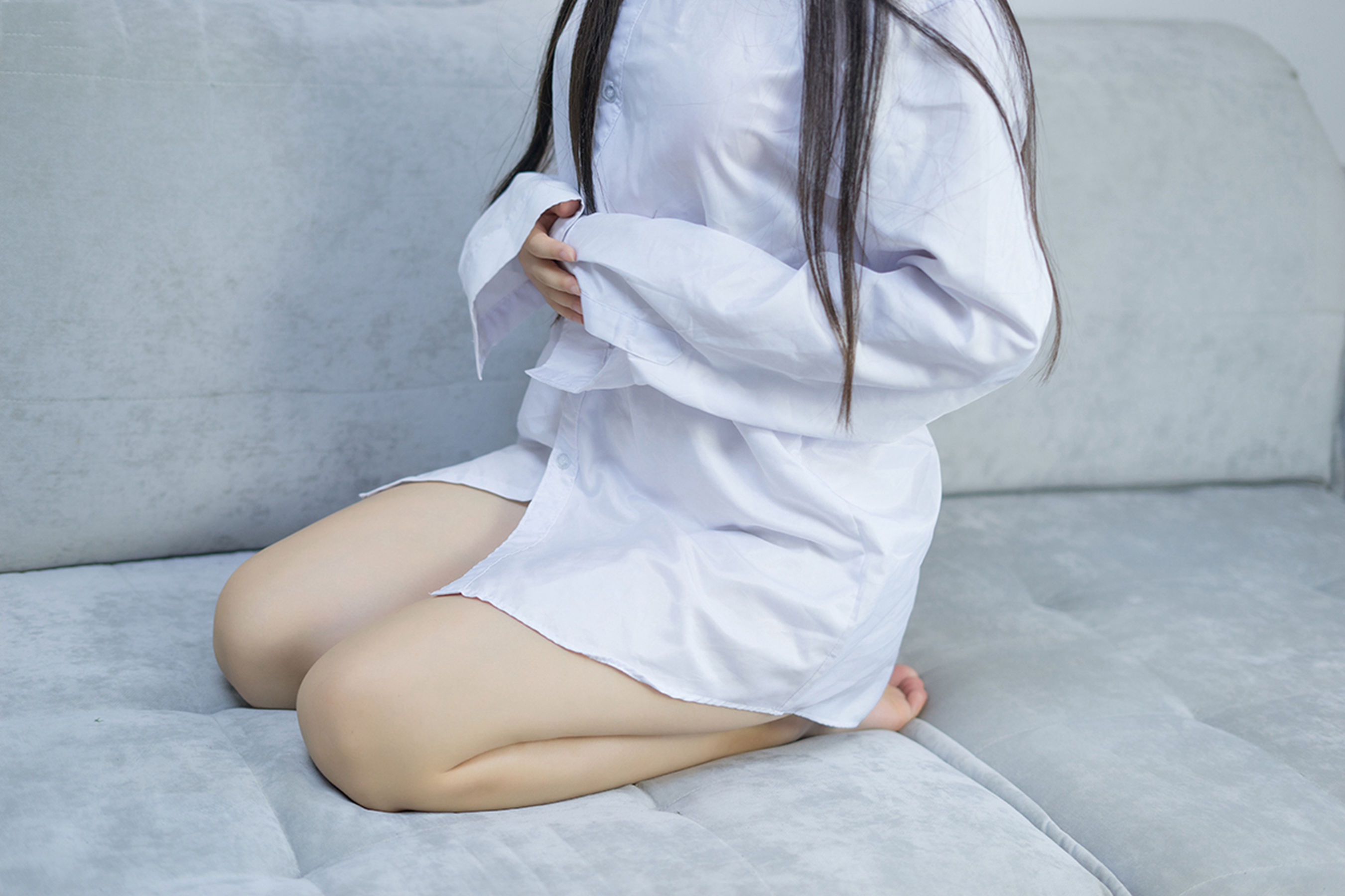 NO.095 白衬衫裸腿-图28