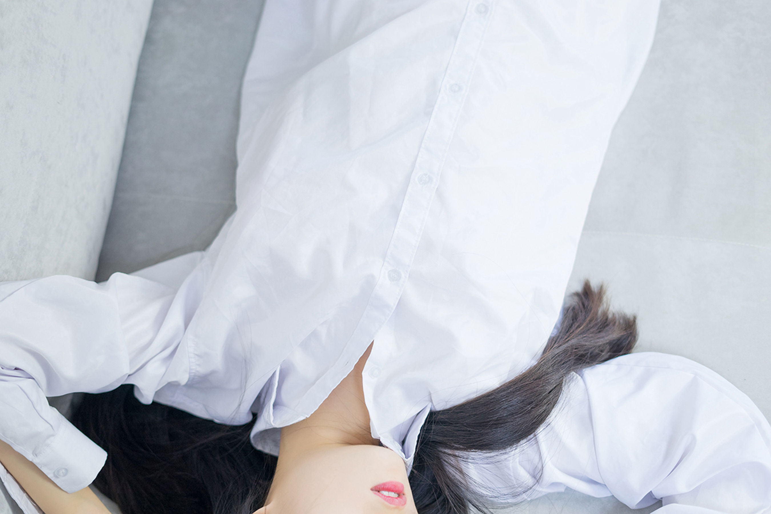 NO.095 白衬衫裸腿-图3