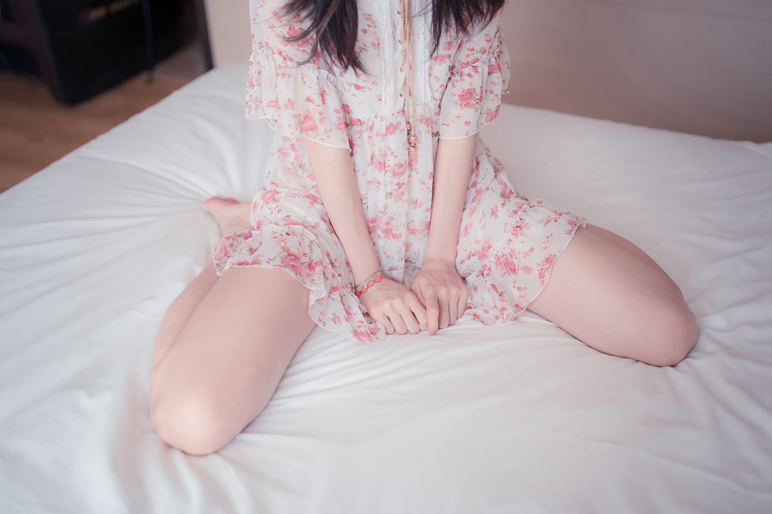 NO.105 雪纺碎花连衣裙-图8
