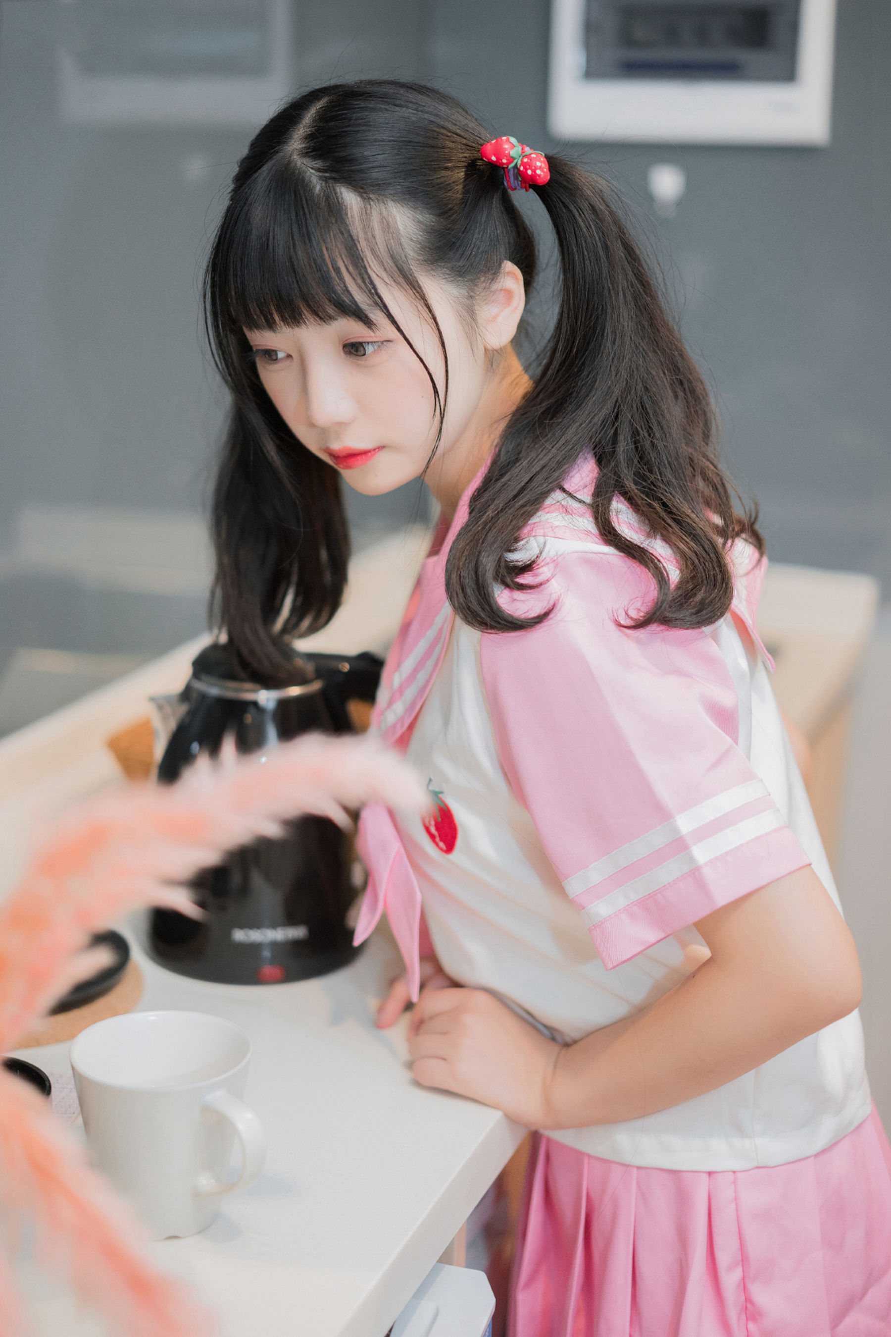 NO.107 粉红樱桃学妹白丝-图21