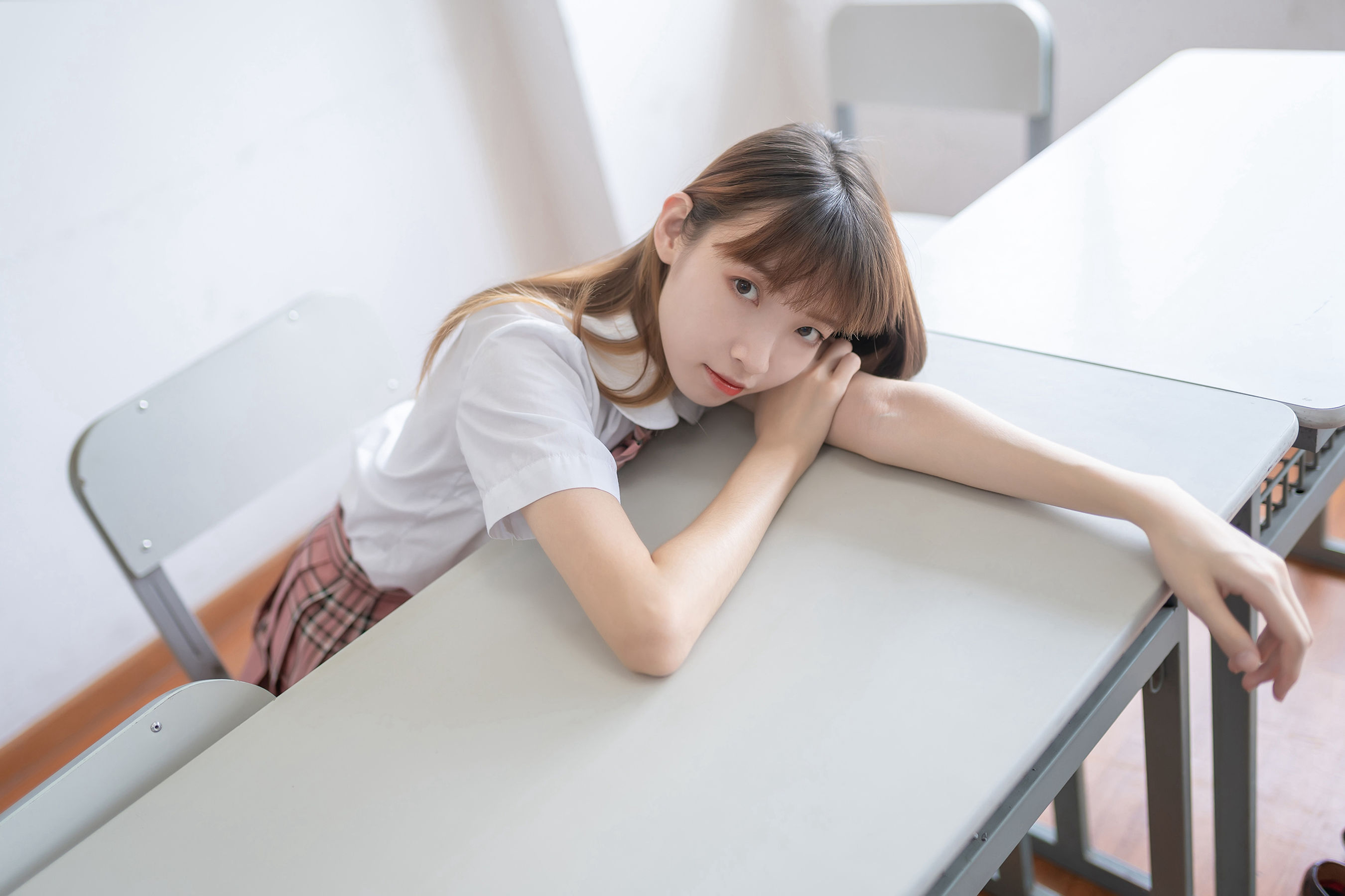 NO.108 JK学妹风情百褶裙-图46