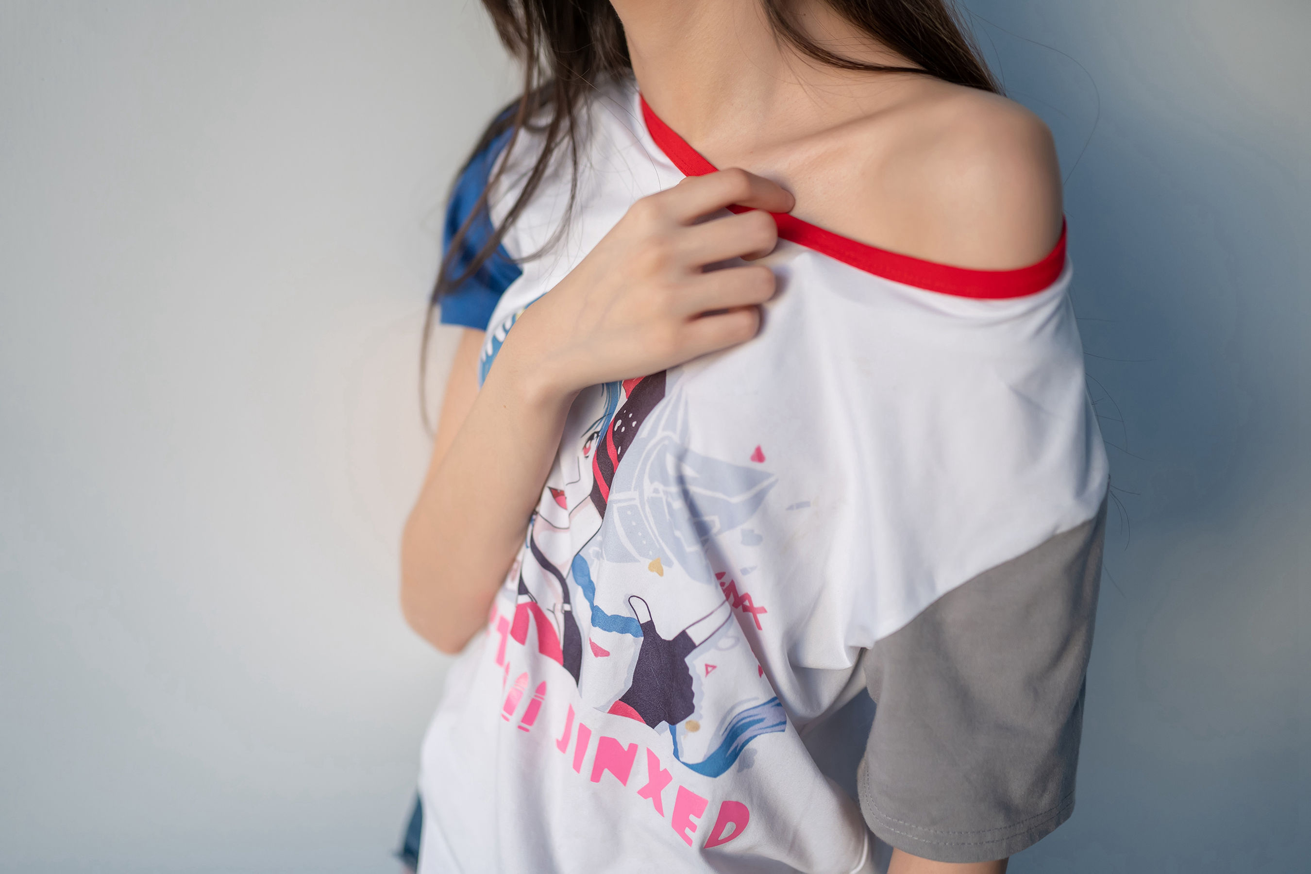 NO.113 黑丝牛仔短裤小蛮腰-图37