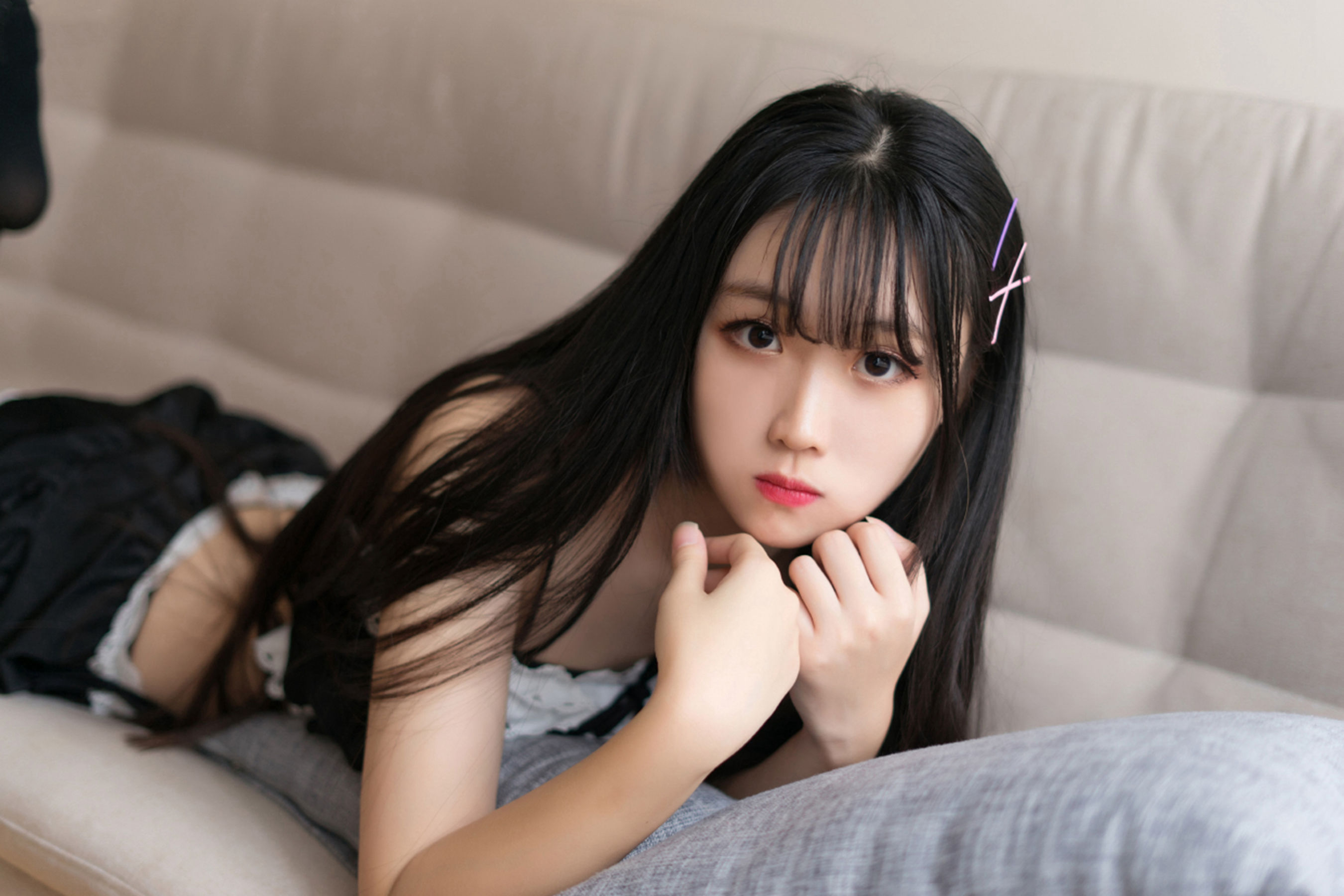 NO.114 长发黑丝少女-图27