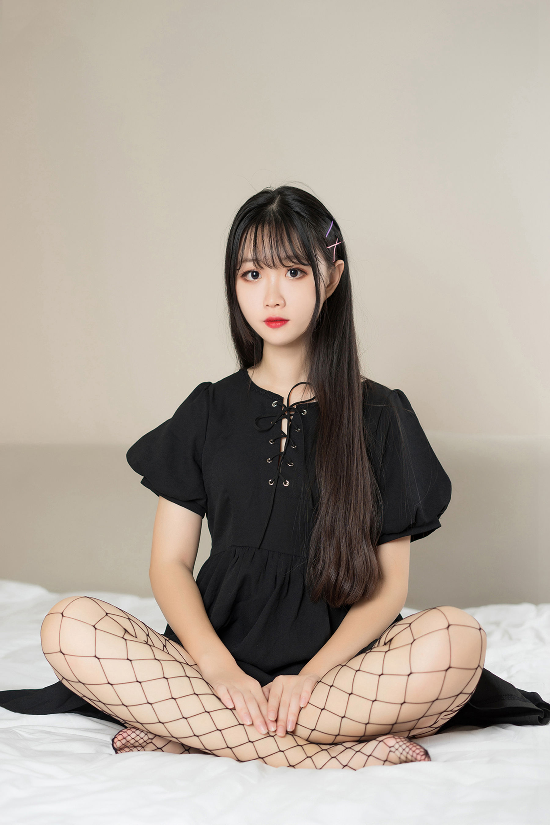 NO.116 黑网袜少女-图2