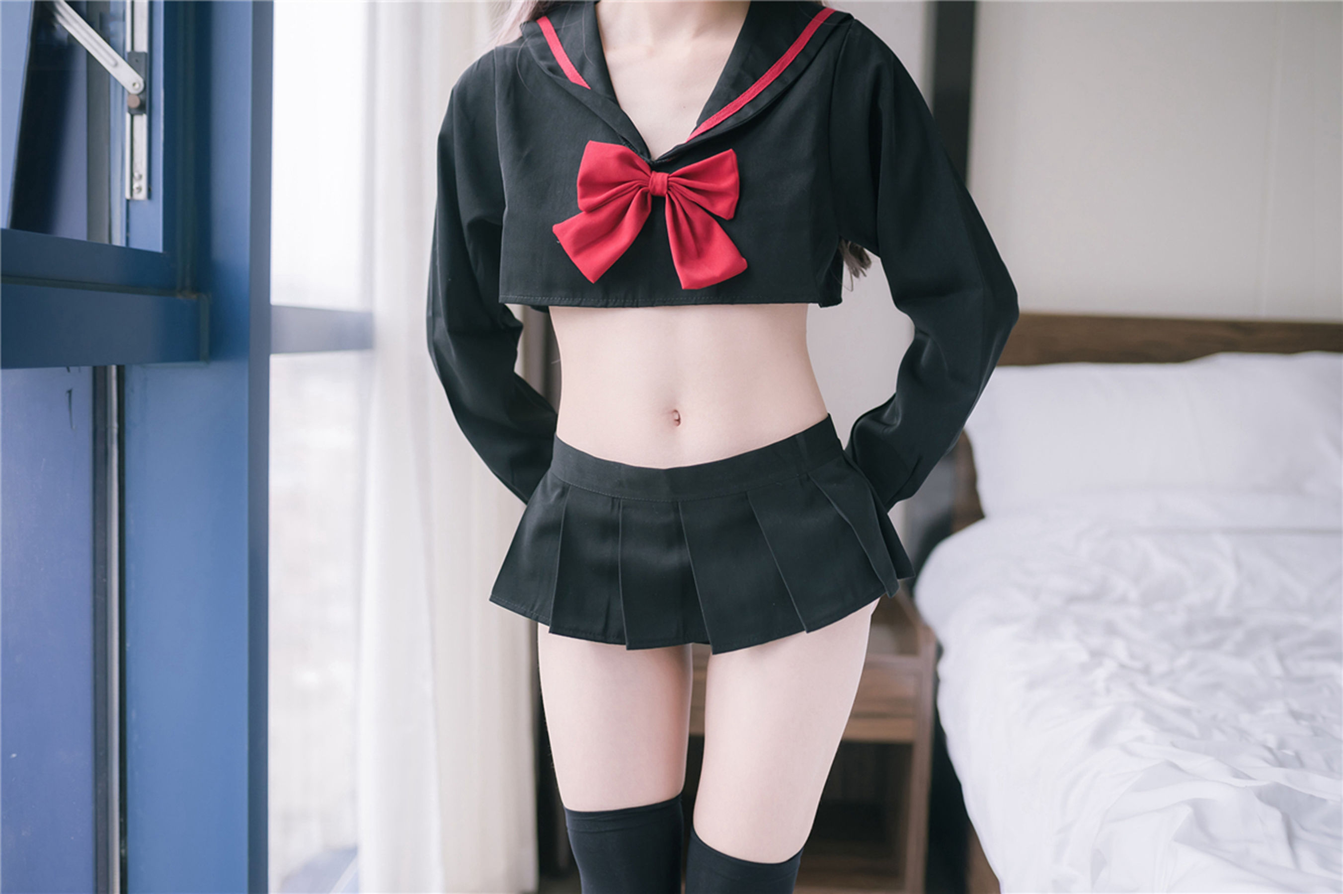 NO.119 超短情趣制服黑丝长腿-图3