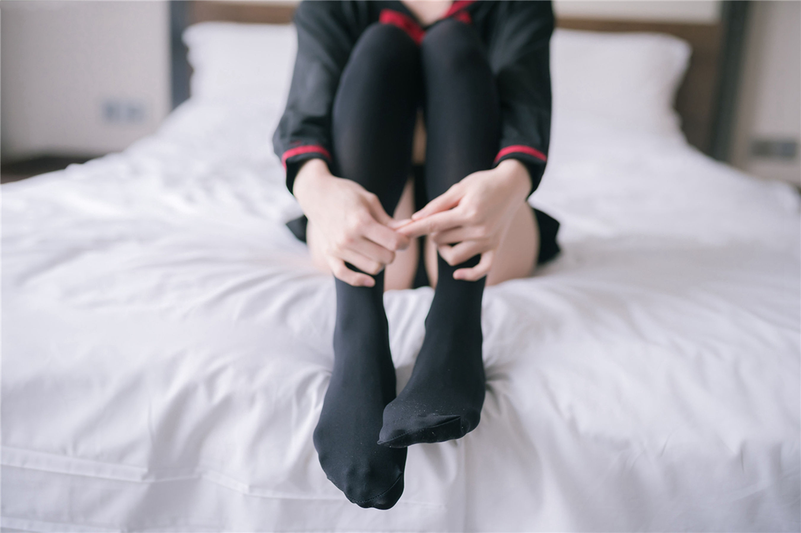 NO.119 超短情趣制服黑丝长腿-图6