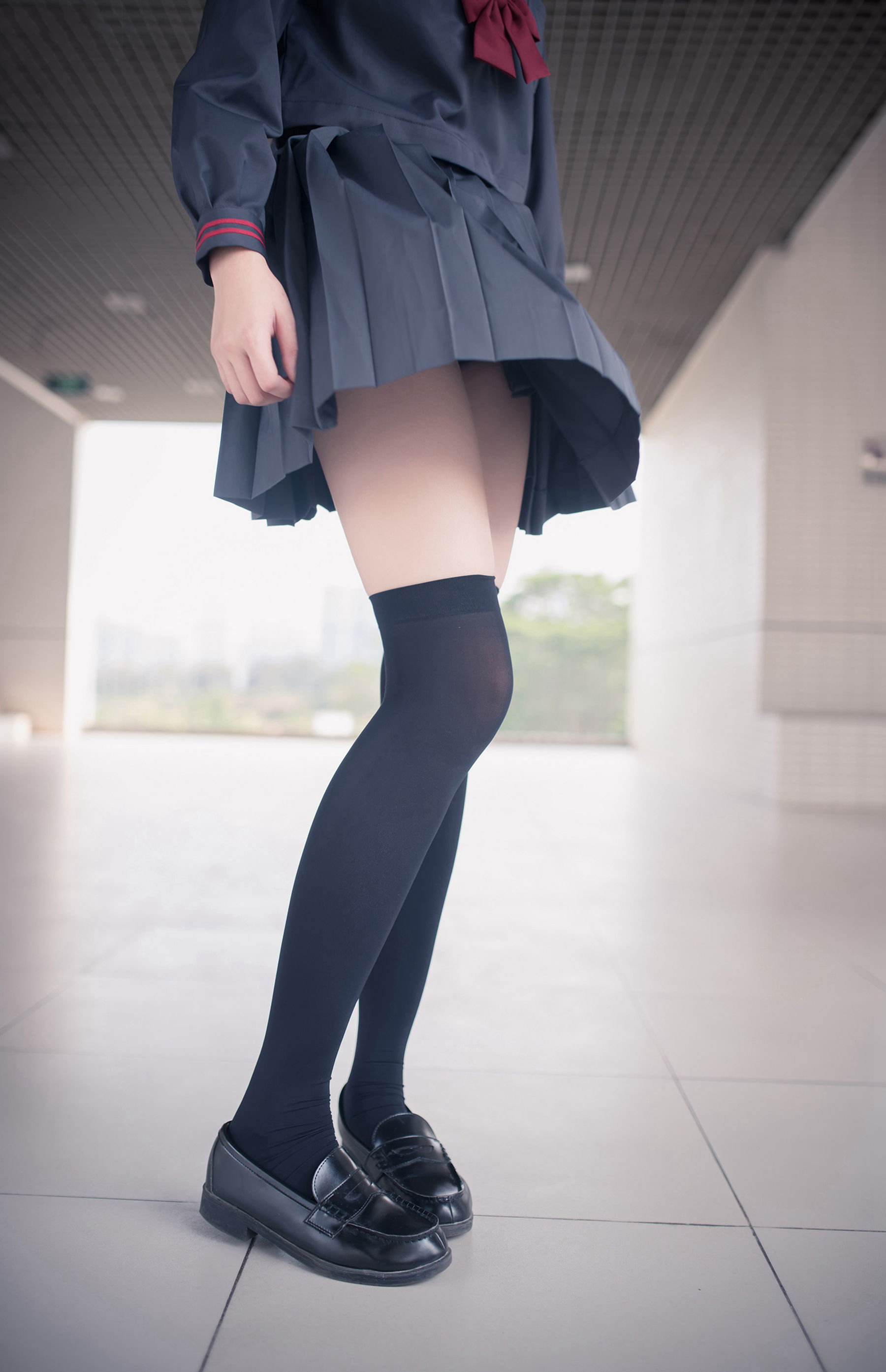 NO.120 超短情趣制服黑丝长腿2-图0