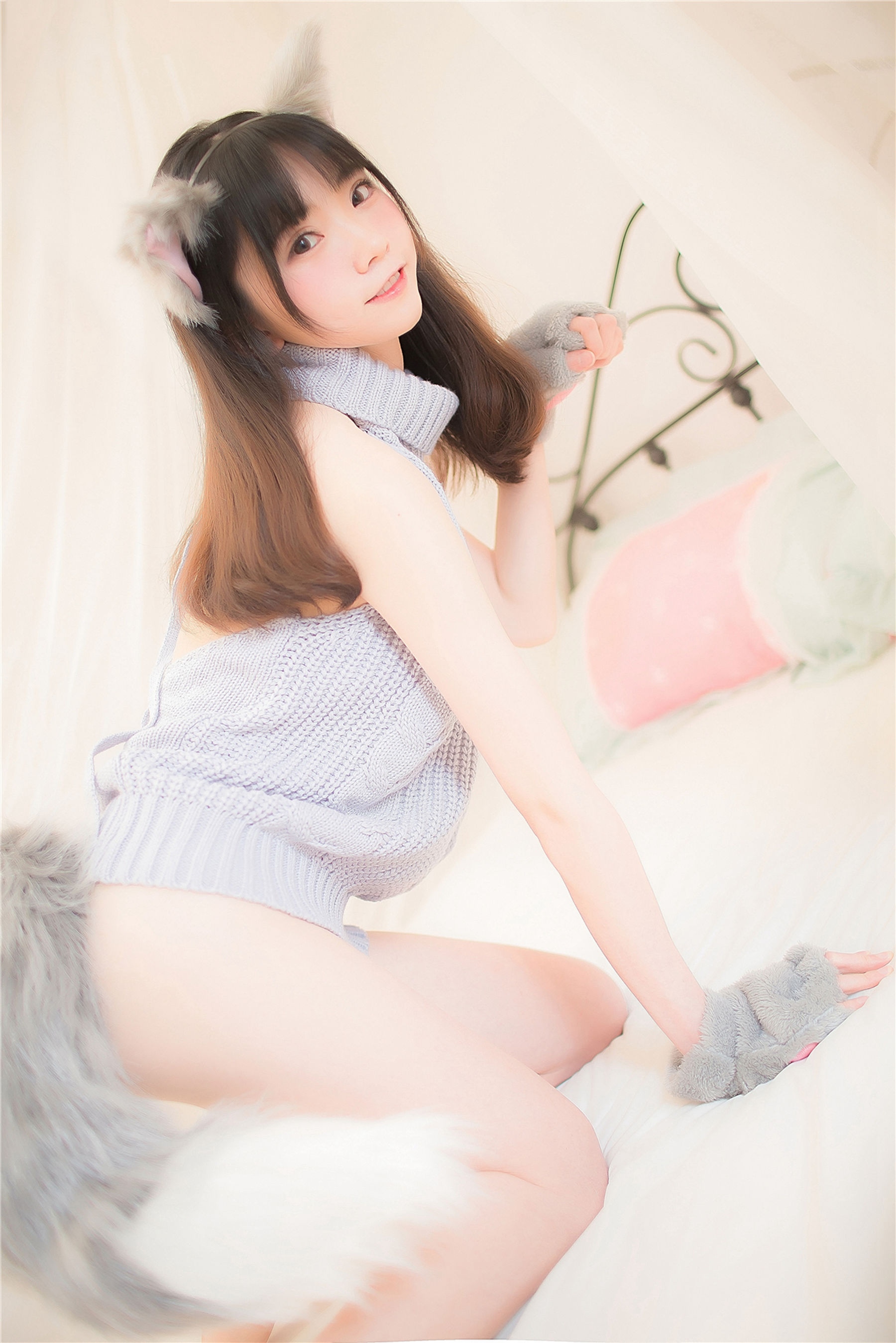 NO.128 露背毛衣熊女孩-图9