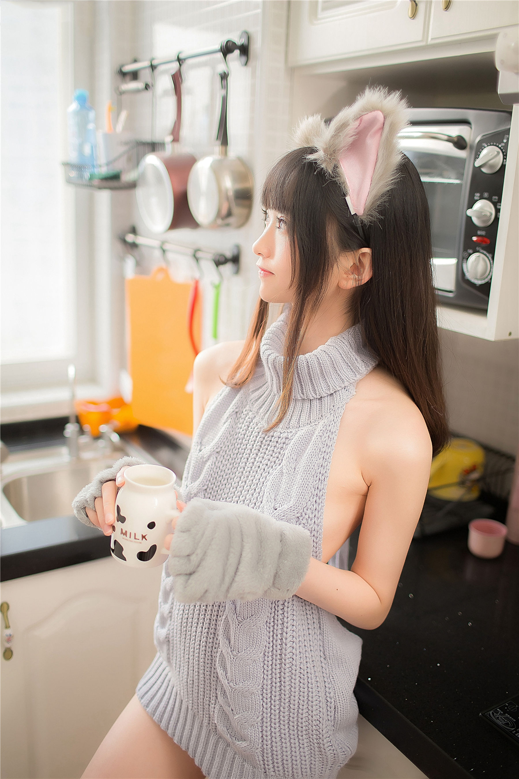 NO.128 露背毛衣熊女孩-图29