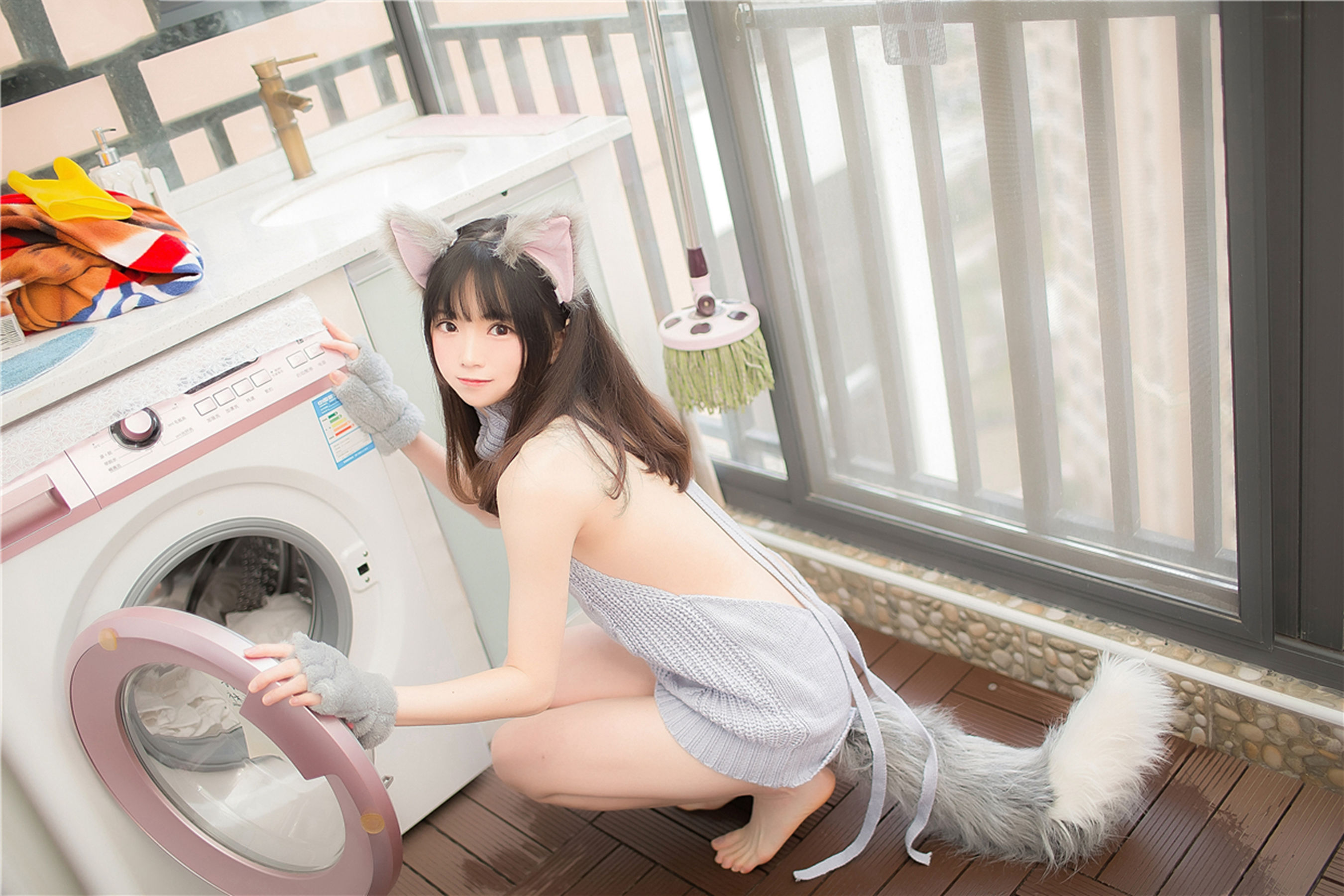 NO.128 露背毛衣熊女孩-图5