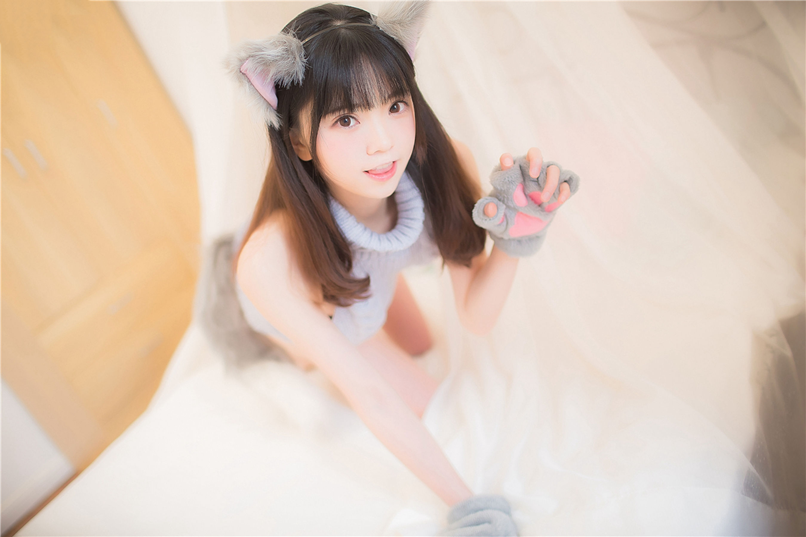 NO.128 露背毛衣熊女孩-图8