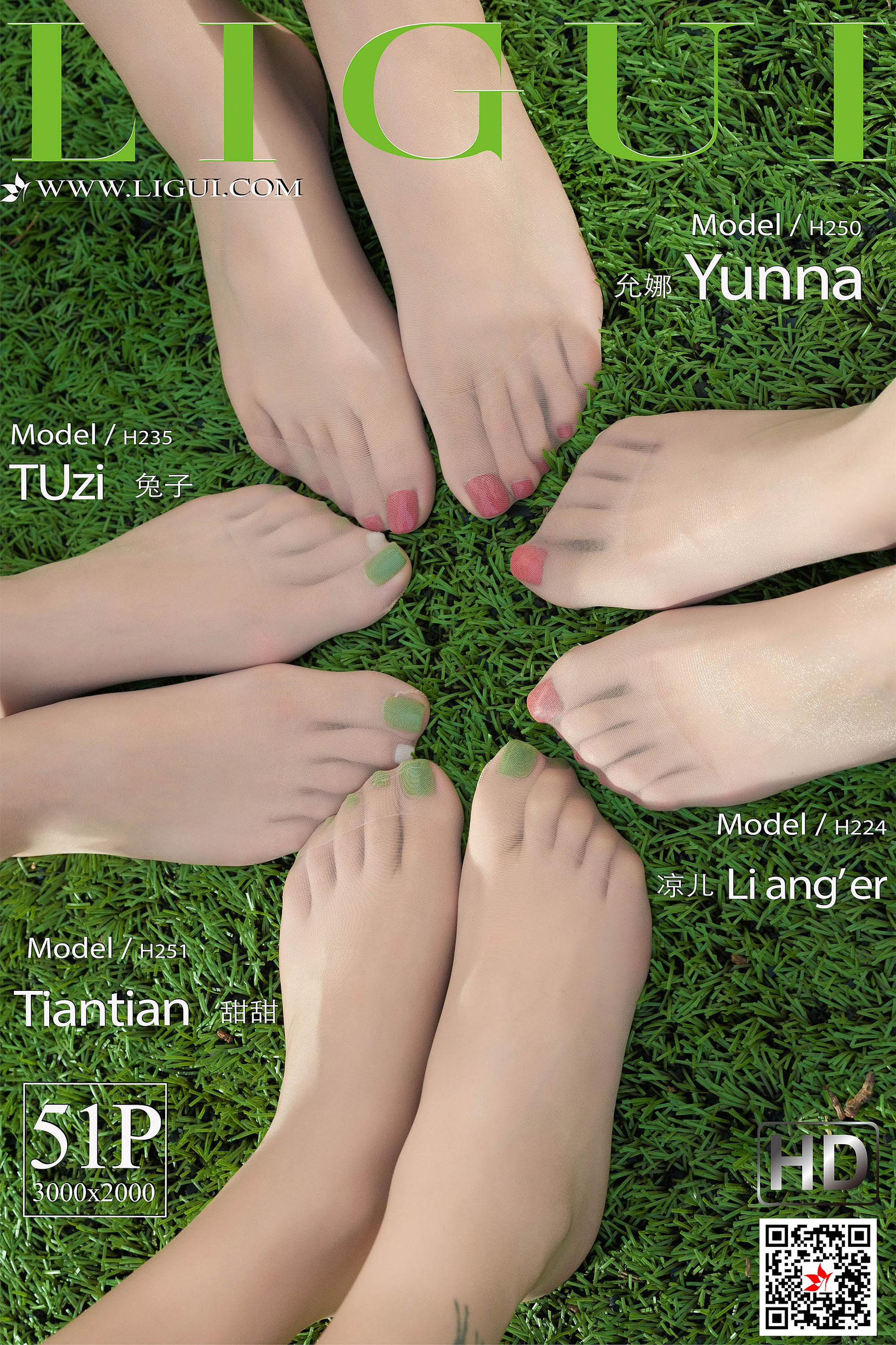 网络丽人 Model 兔子&凉儿&甜甜&允娜-图0