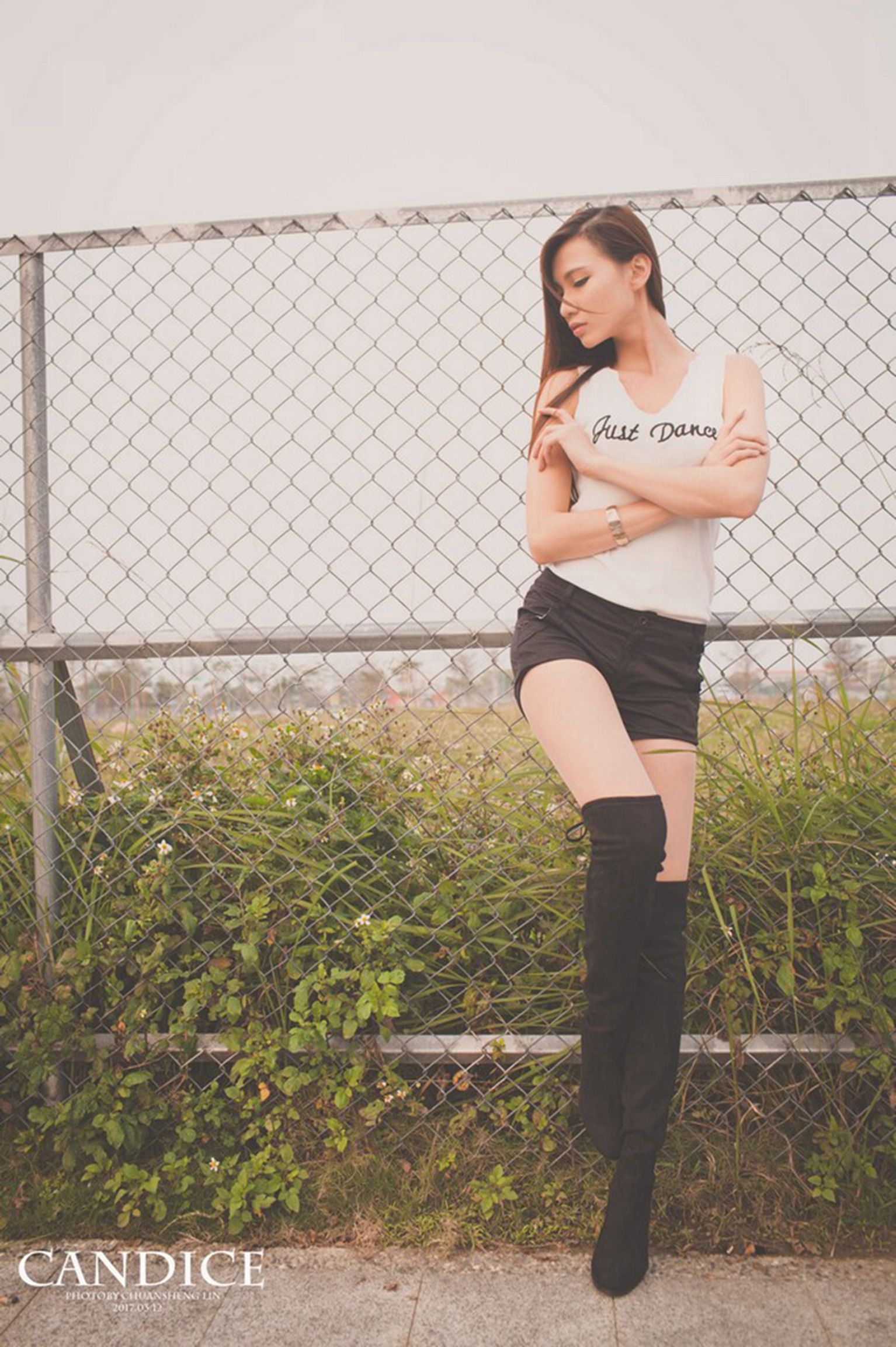 蔡译心Candice - 摩托机车时尚女郎-图51