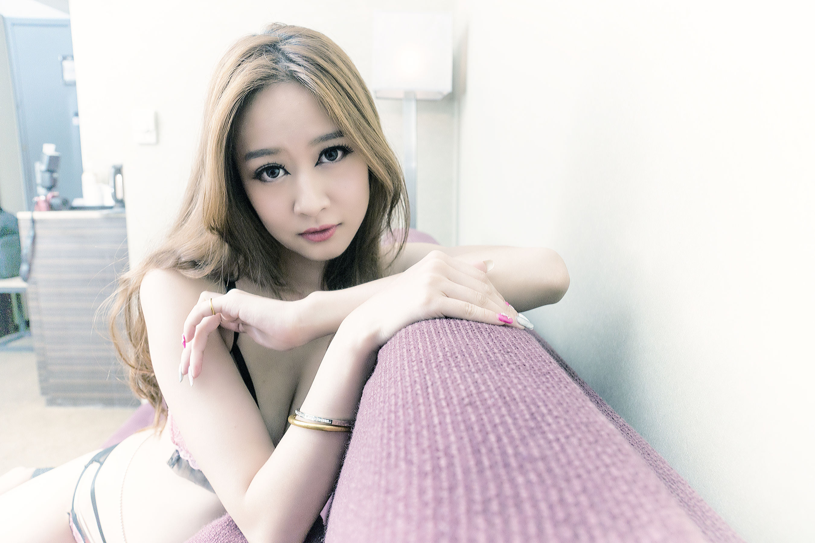 康凯乐Kaylar - 性感内衣私房写真-图1