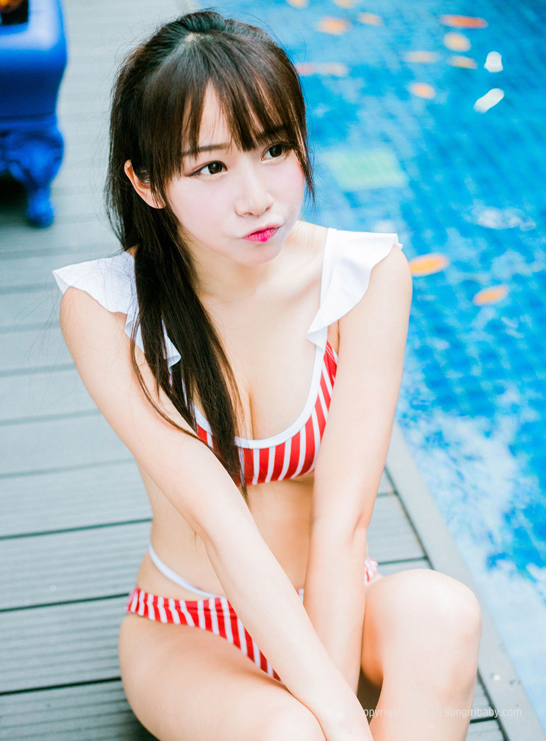 No.005 机机Shacy 甜心爆乳系女孩！机机 Shacy 超甜美-图24