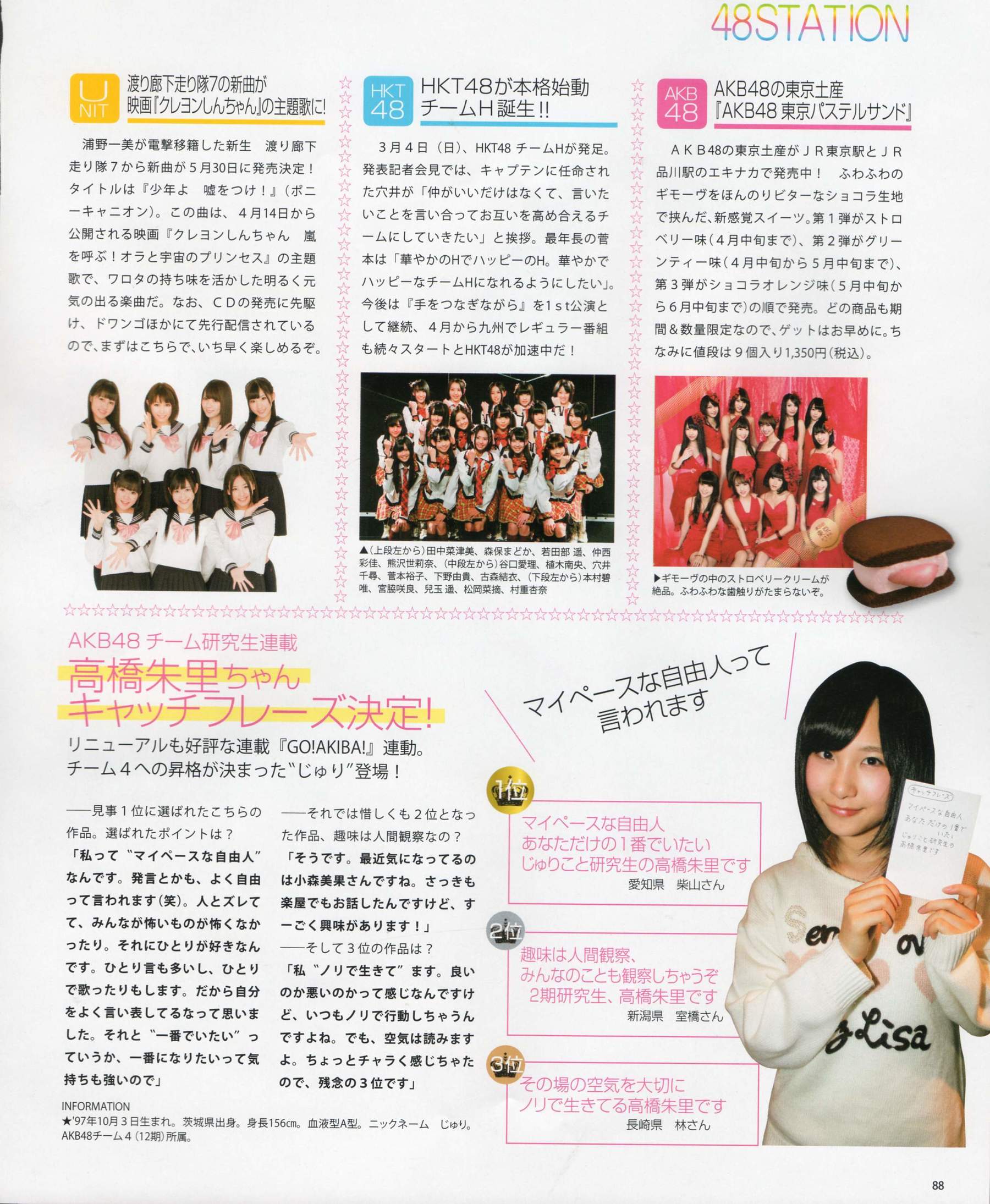 2012年No.05 NMB48 大島優子 鈴木愛理 矢島舞美 篠田麻里子 丸高愛実 大森美優-图65