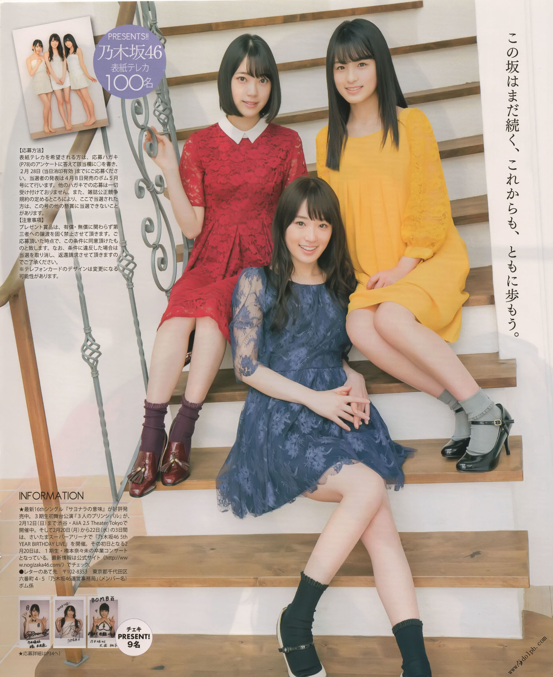 2017年03月号 大园桃子 相楽伊織 新内真衣 秋元真夏 铃木绚音 北野日奈子 井上小百合-图7