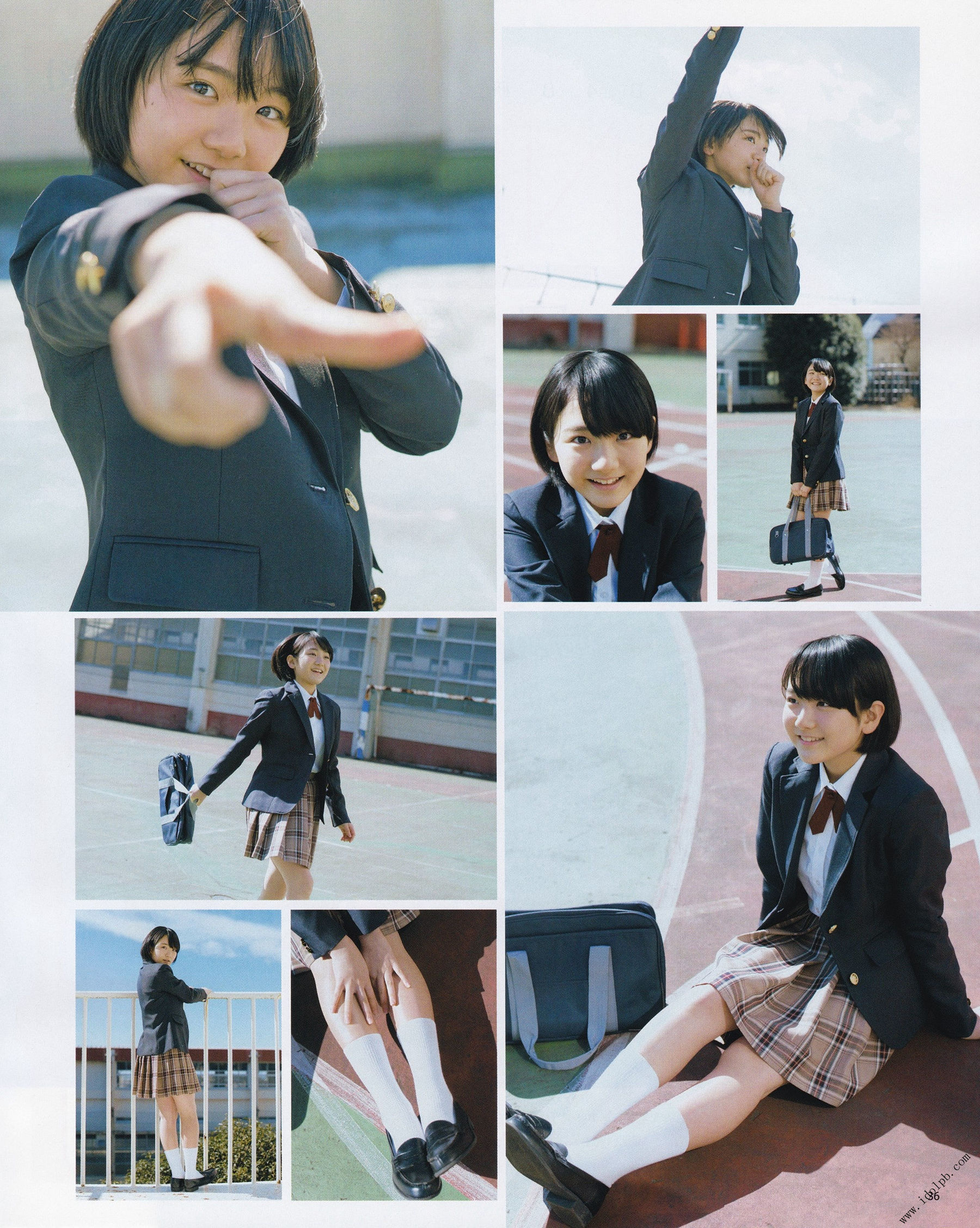 2017年04月号 加藤史帆 佐々木美铃 齊藤京子 寺田蘭世 田口爱佳 菅井友香 守屋茜-图19