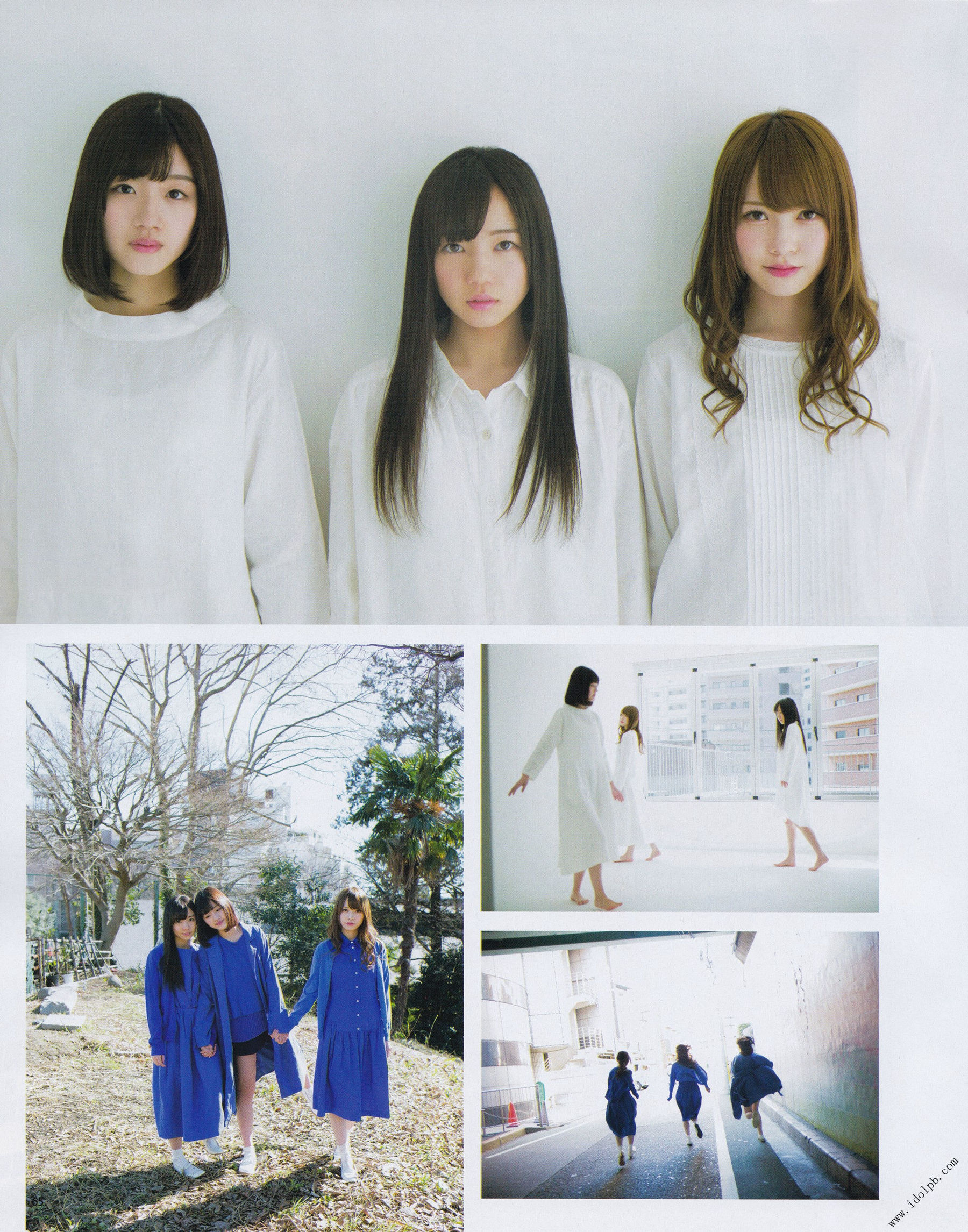 2017年04月号 加藤史帆 佐々木美铃 齊藤京子 寺田蘭世 田口爱佳 菅井友香 守屋茜-图3