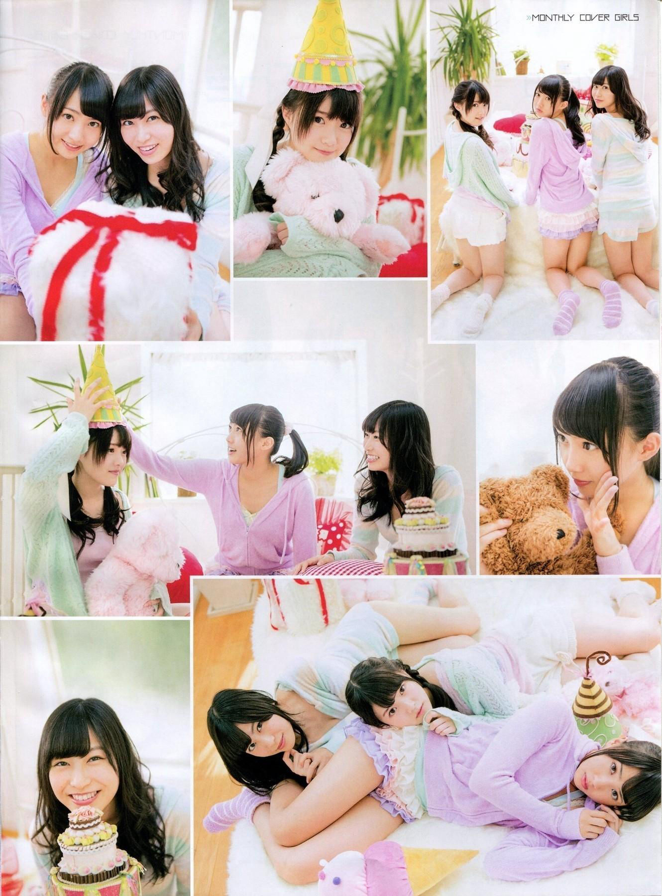 2014年01月号 山田菜々 小笠原茉由 矢仓枫子 桜井玲香 若月佑美-图21