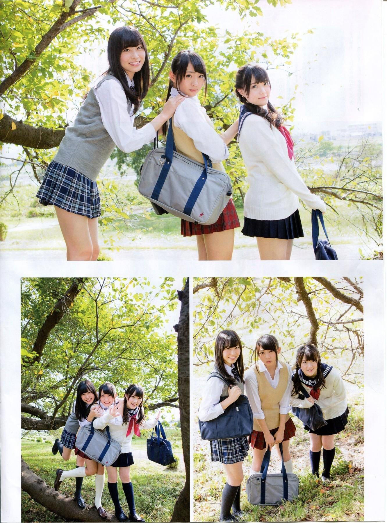 2014年01月号 山田菜々 小笠原茉由 矢仓枫子 桜井玲香 若月佑美-图41