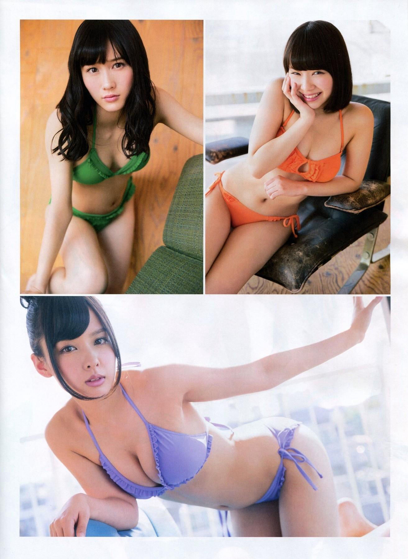 2014年01月号 山田菜々 小笠原茉由 矢仓枫子 桜井玲香 若月佑美-图5