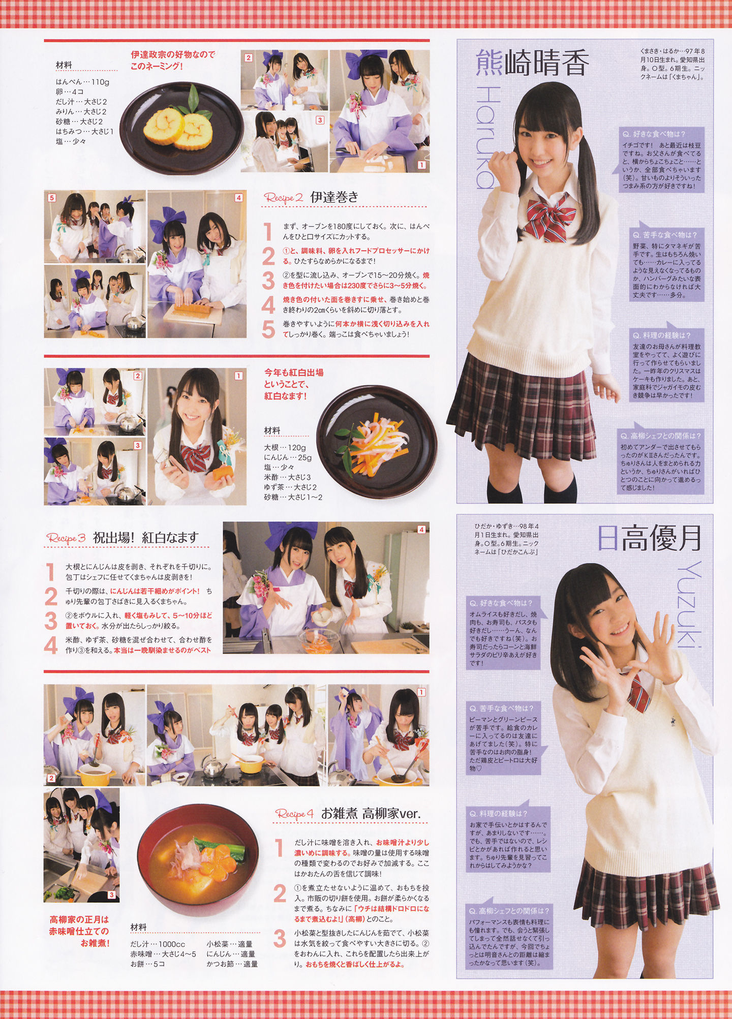 2014年02月号 島崎遥香 川荣李奈 白間美瑠 近藤里奈-图25