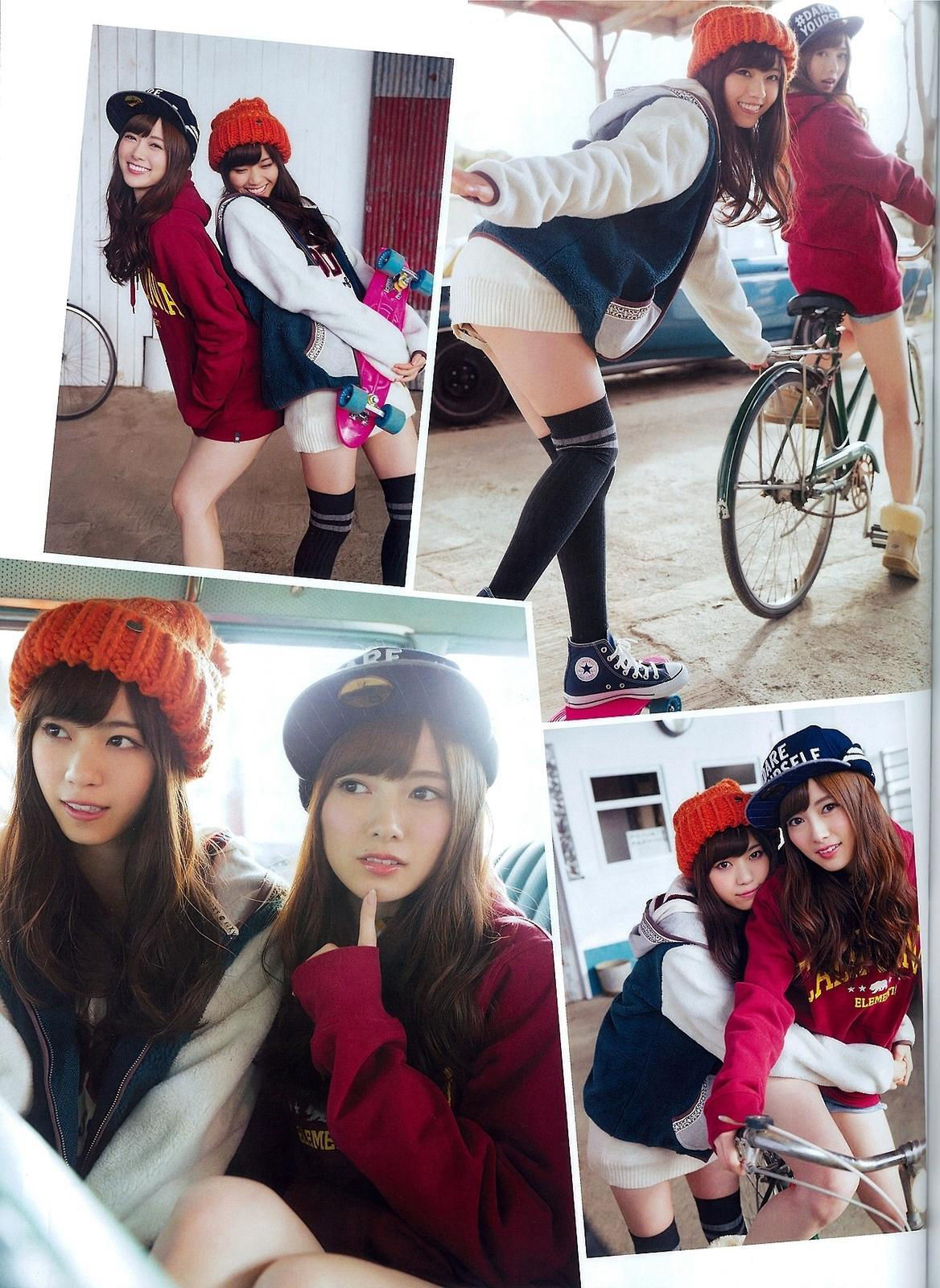 2014年03月号 白石麻衣 西野七濑 岛田玲奈 高野祐衣-图1
